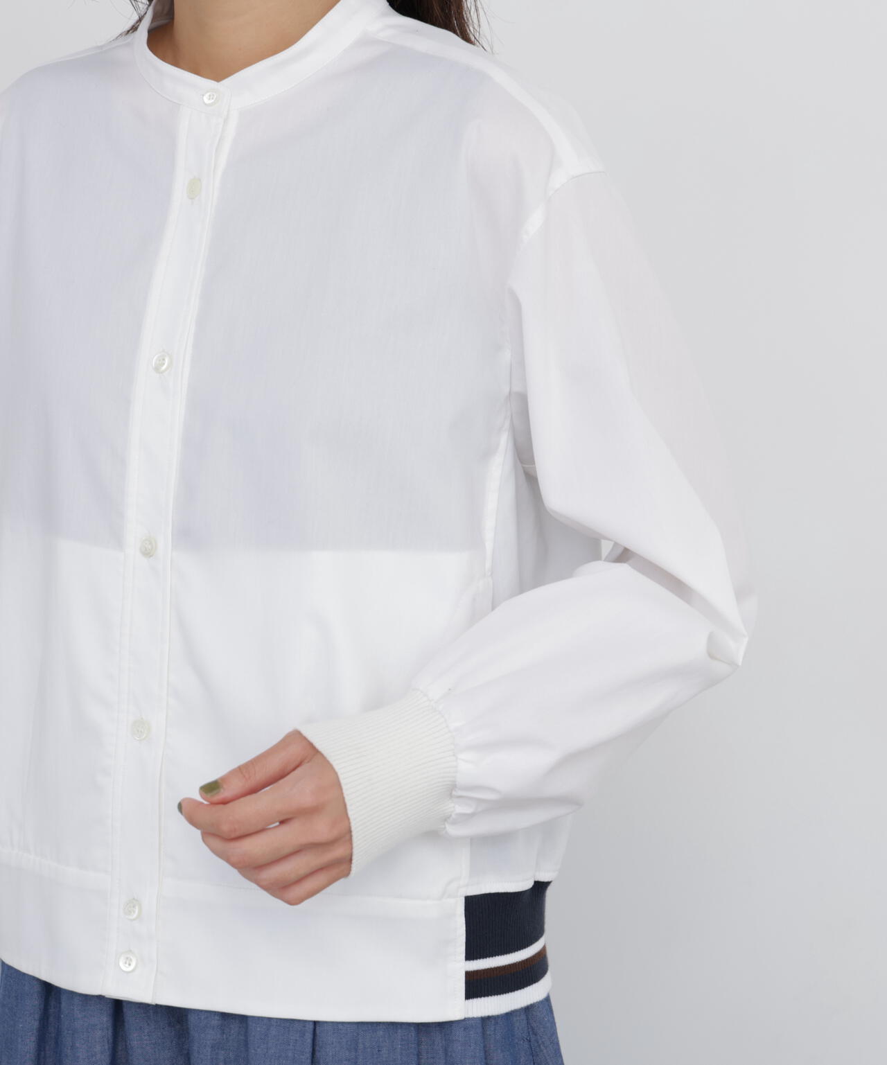 165cm/B:77cm/W:57cm/H:79cm 着用サイズ:M