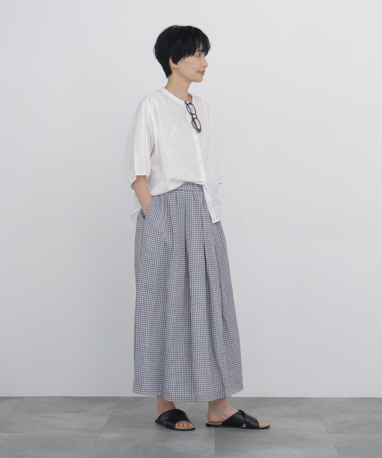 166cm B/78 W/58 H/86 着用サイズ:M