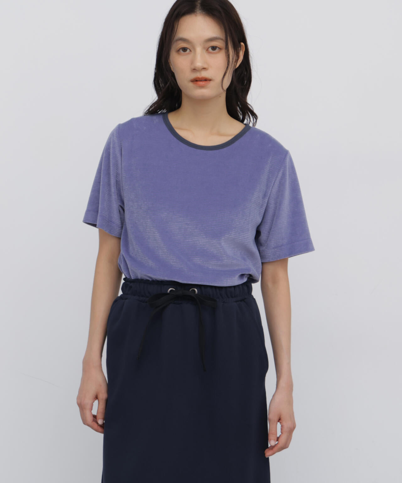 165cm/B:77cm/W:57cm/H:79cm 着用サイズ:M