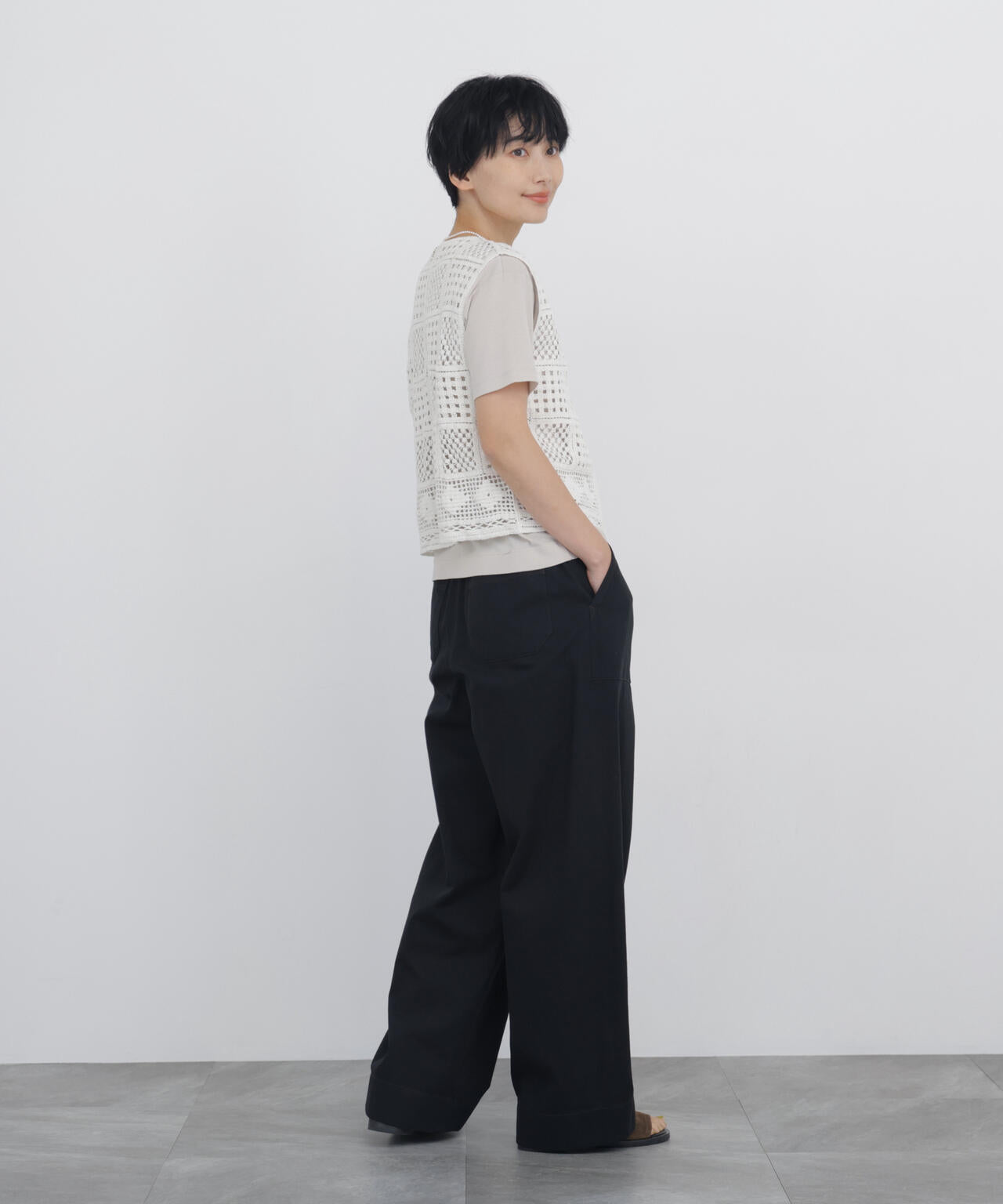 166cm B/78 W/58 H/86 着用サイズ:M