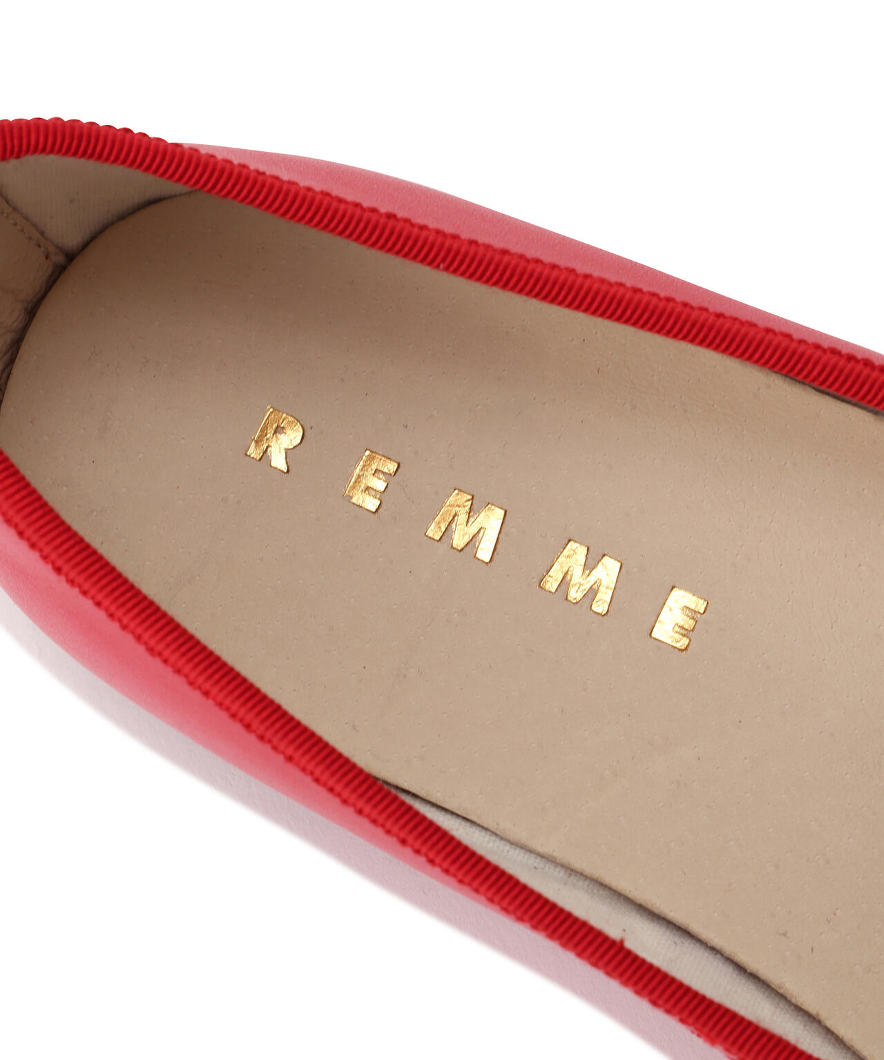 【REMME】レザーバレエシューズ