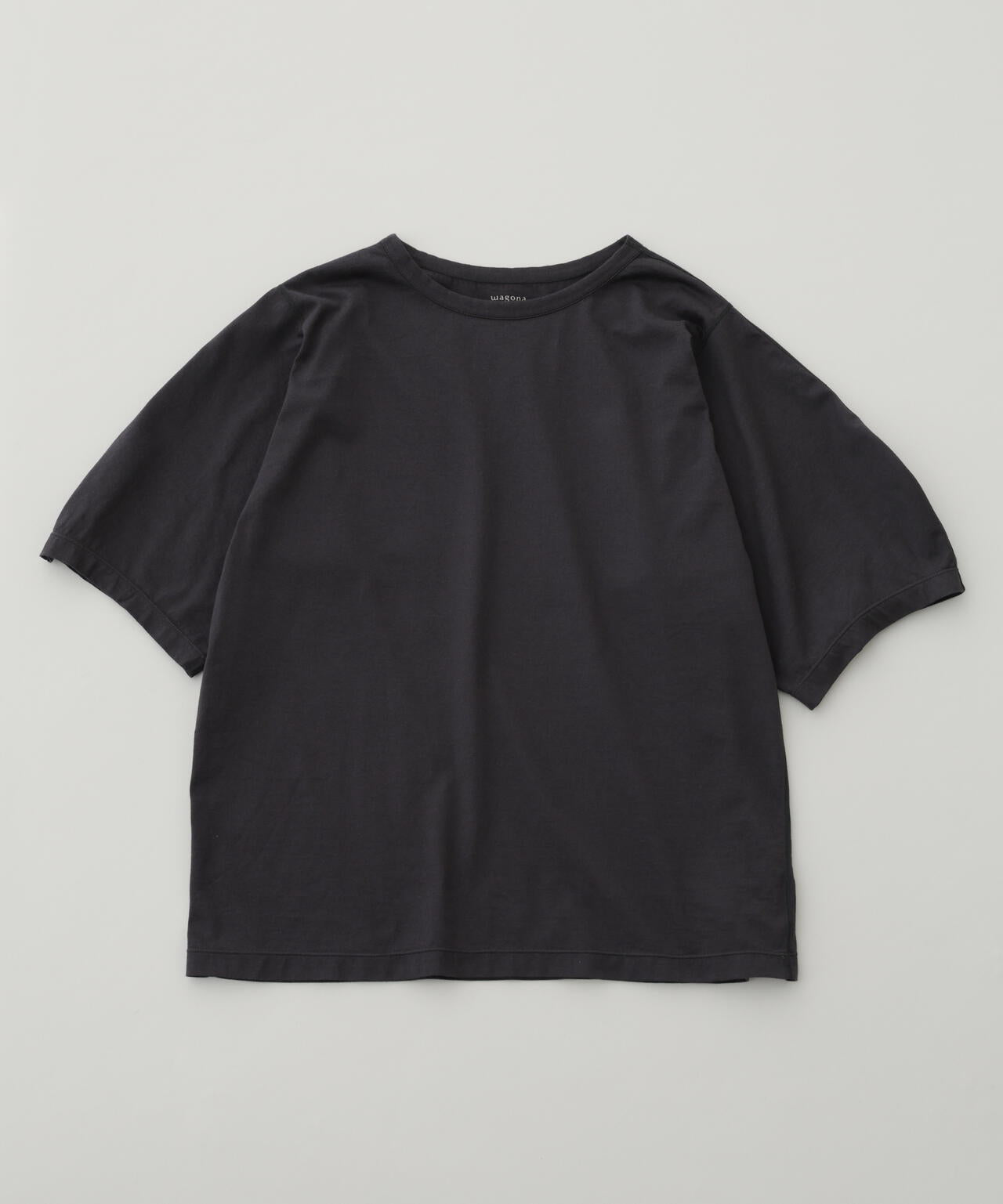 HIRAKIBAスリーブソフトタッチコットン天竺半袖Tシャツ