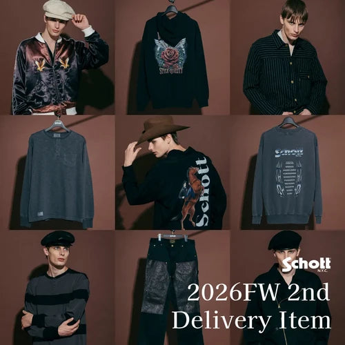 2026FW 2nd Delivery Item|Schott|画像