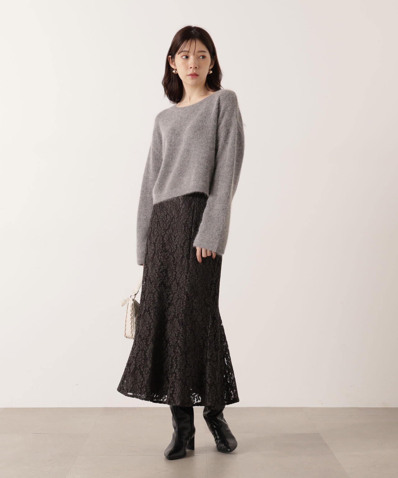 レースマーメイドスカート