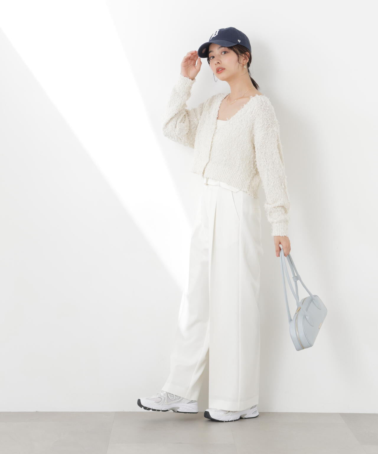 model:165cm B:82 W:59 H:86 S:25cm 着用サイズ:M