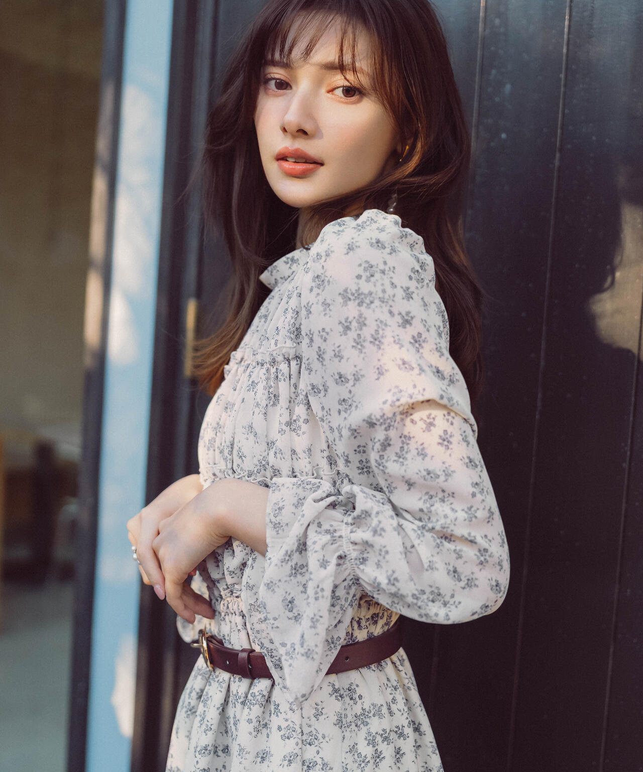 シアーシャーリングワンピース