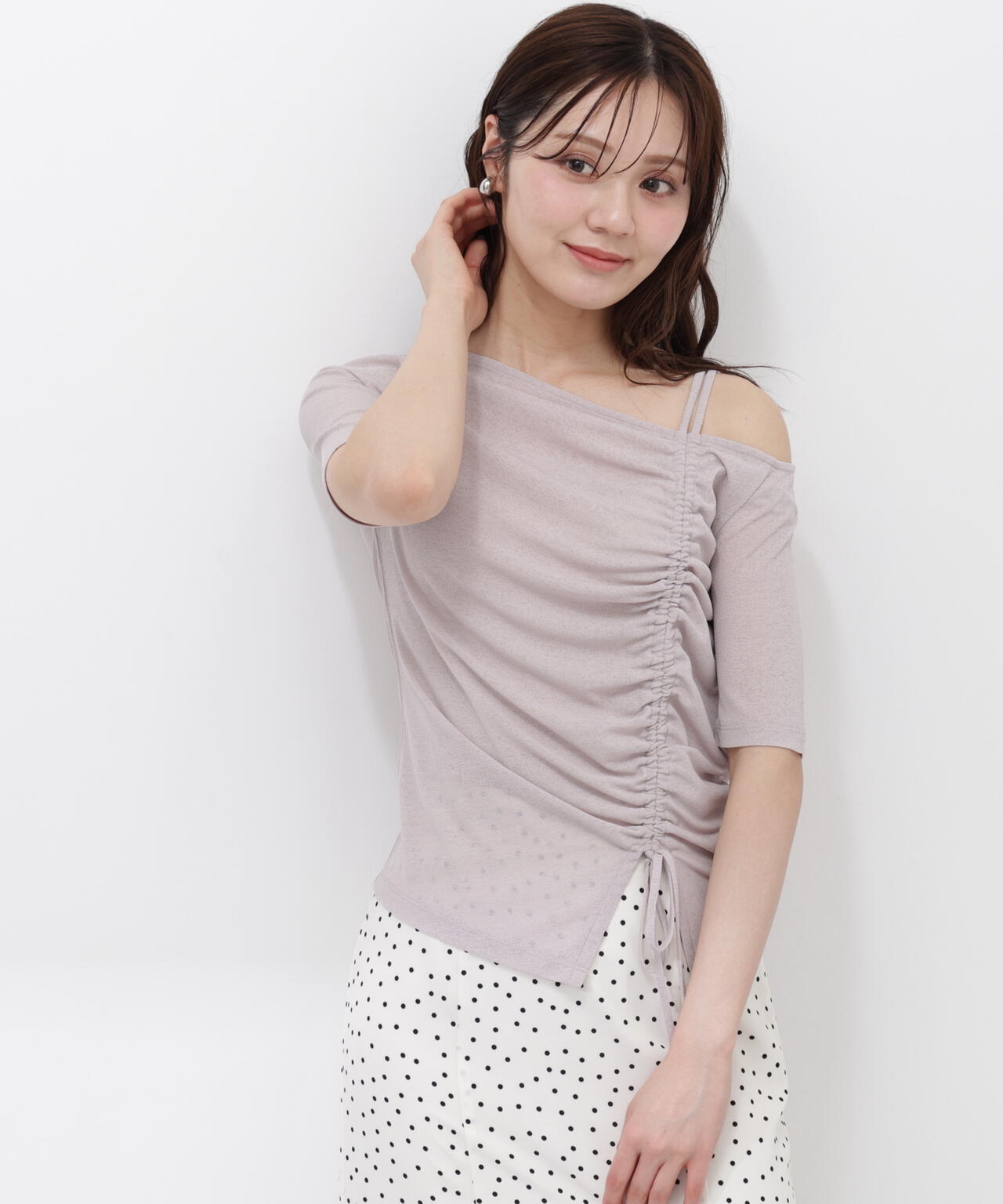 166cm B:78 W:56 H:83 S:24.5cm 着用サイズ:M