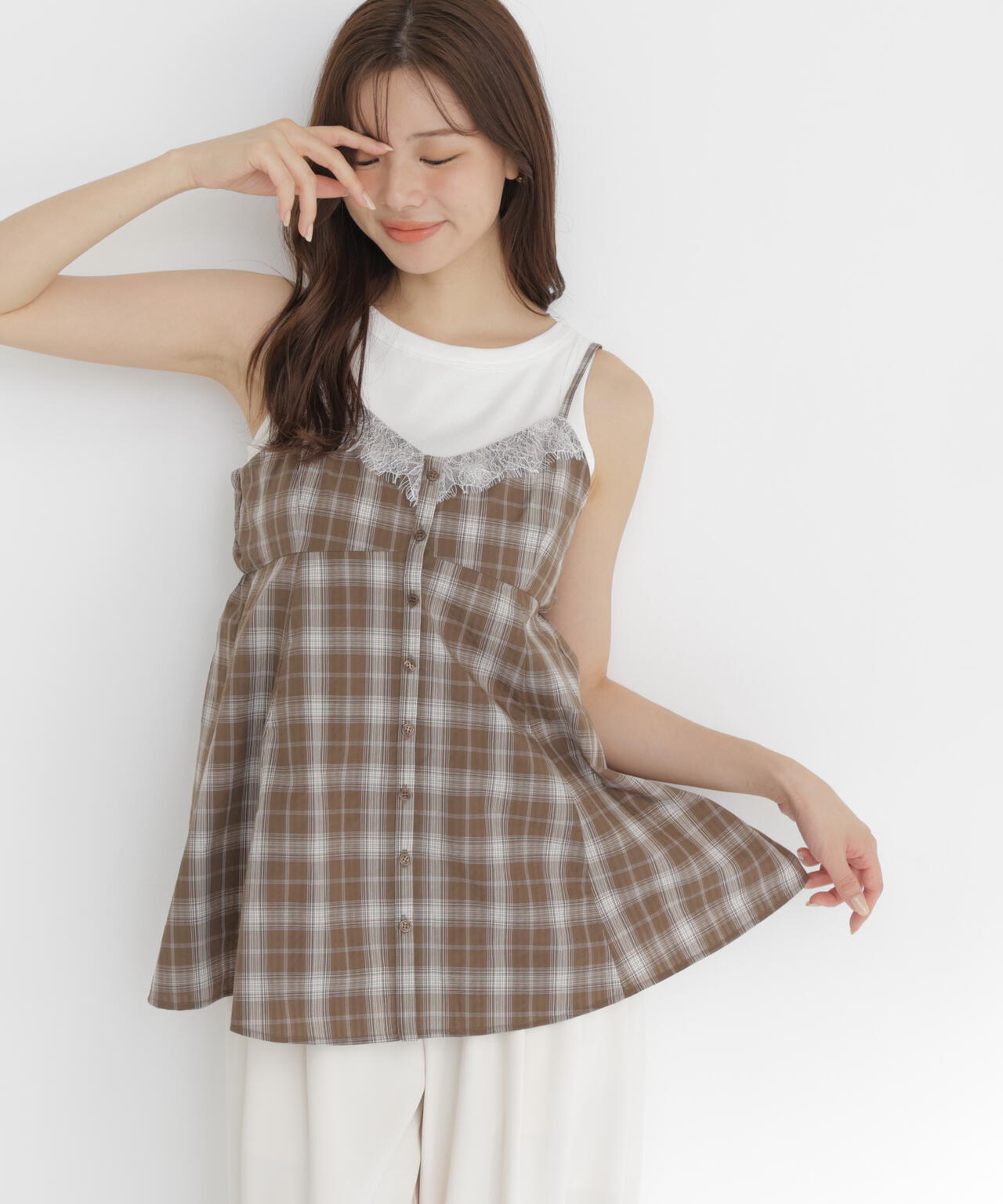 167cm 着用サイズ:FR