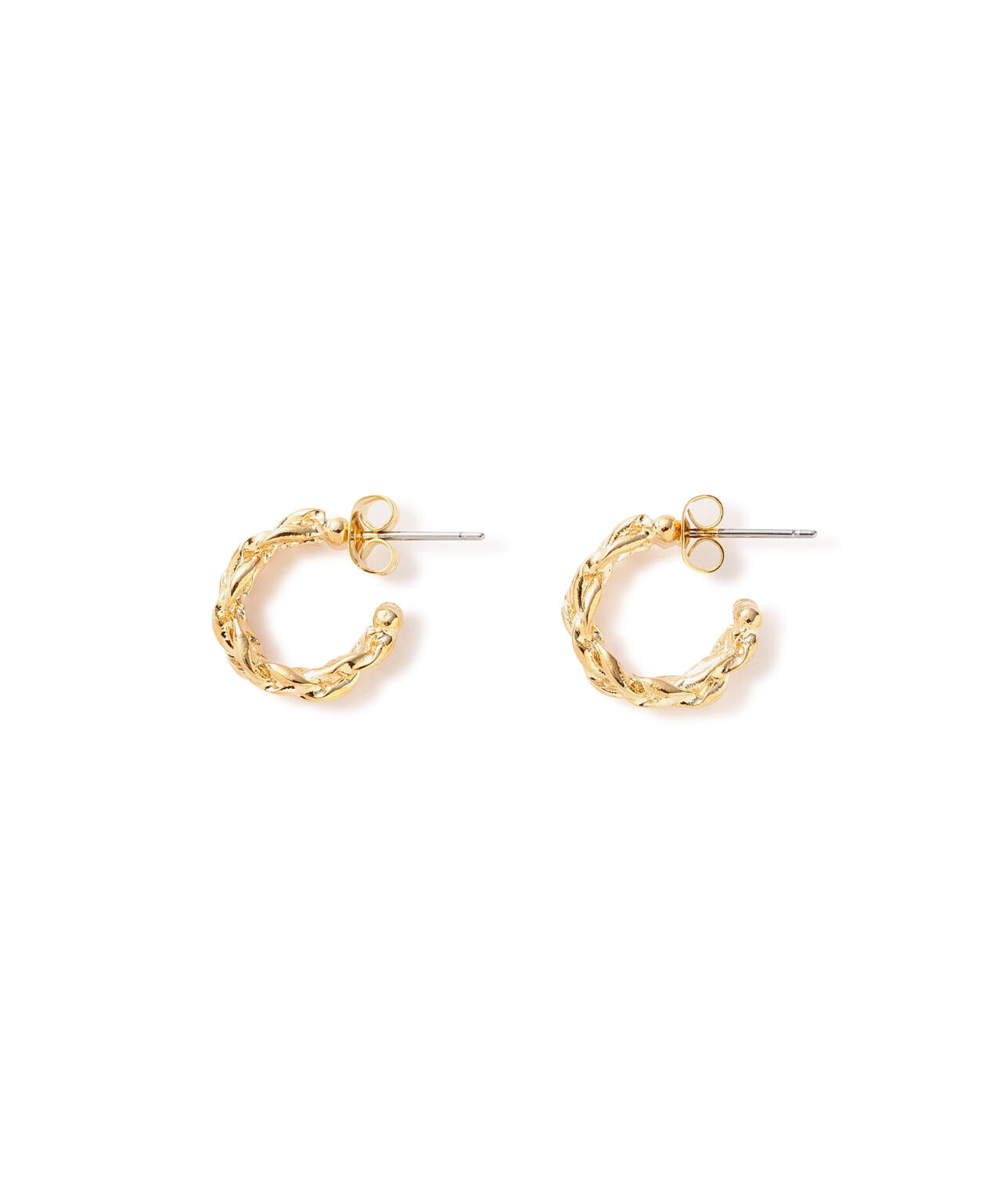 ダブルツイストピアス