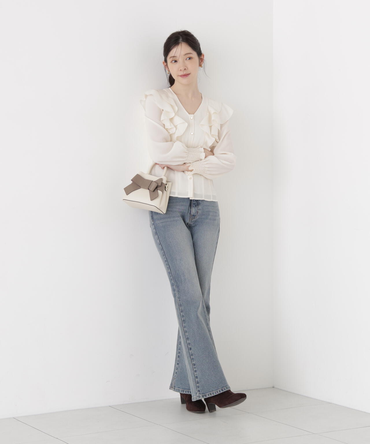 167cm 着用サイズ:FR