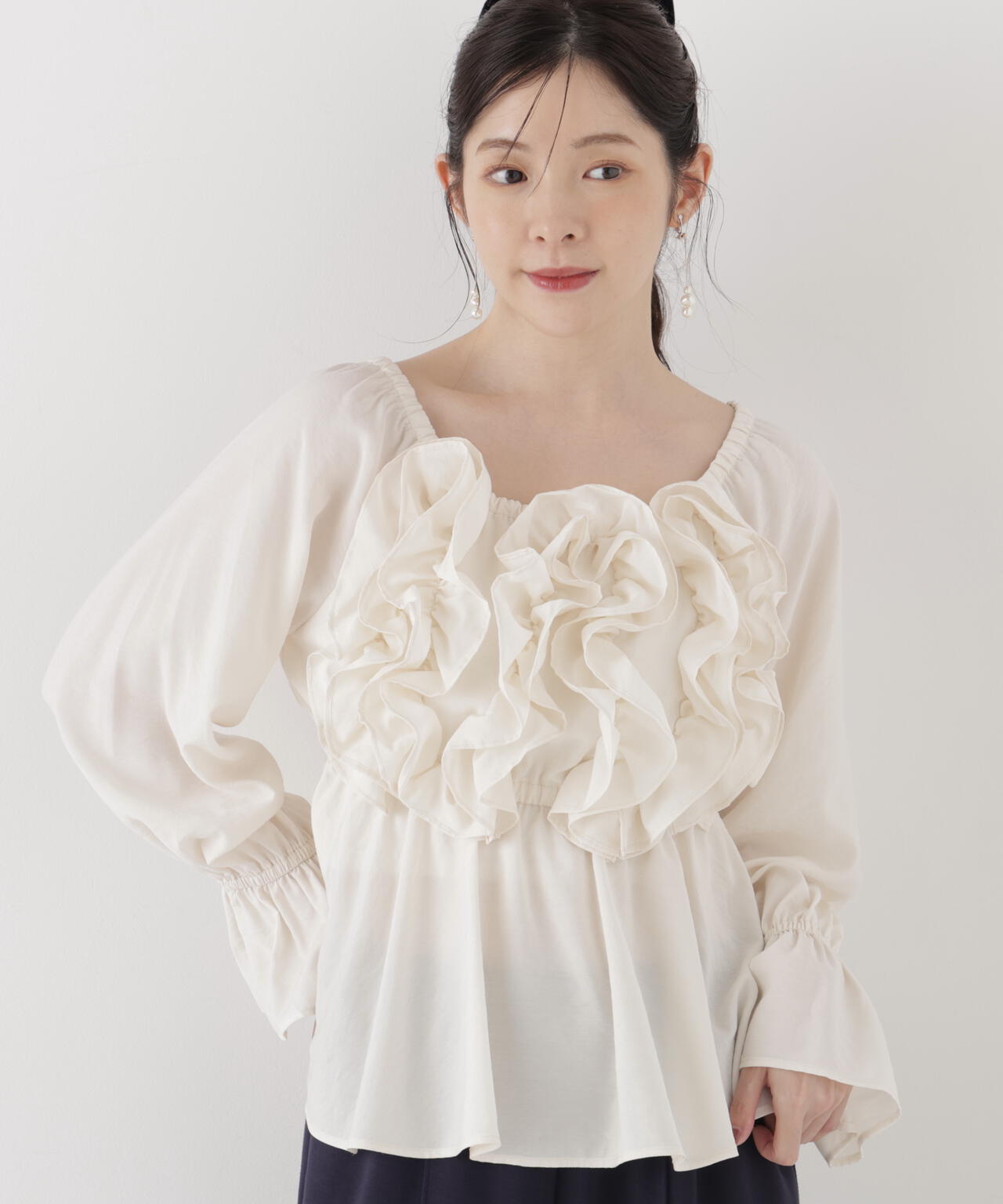 167cm 着用サイズ:FR