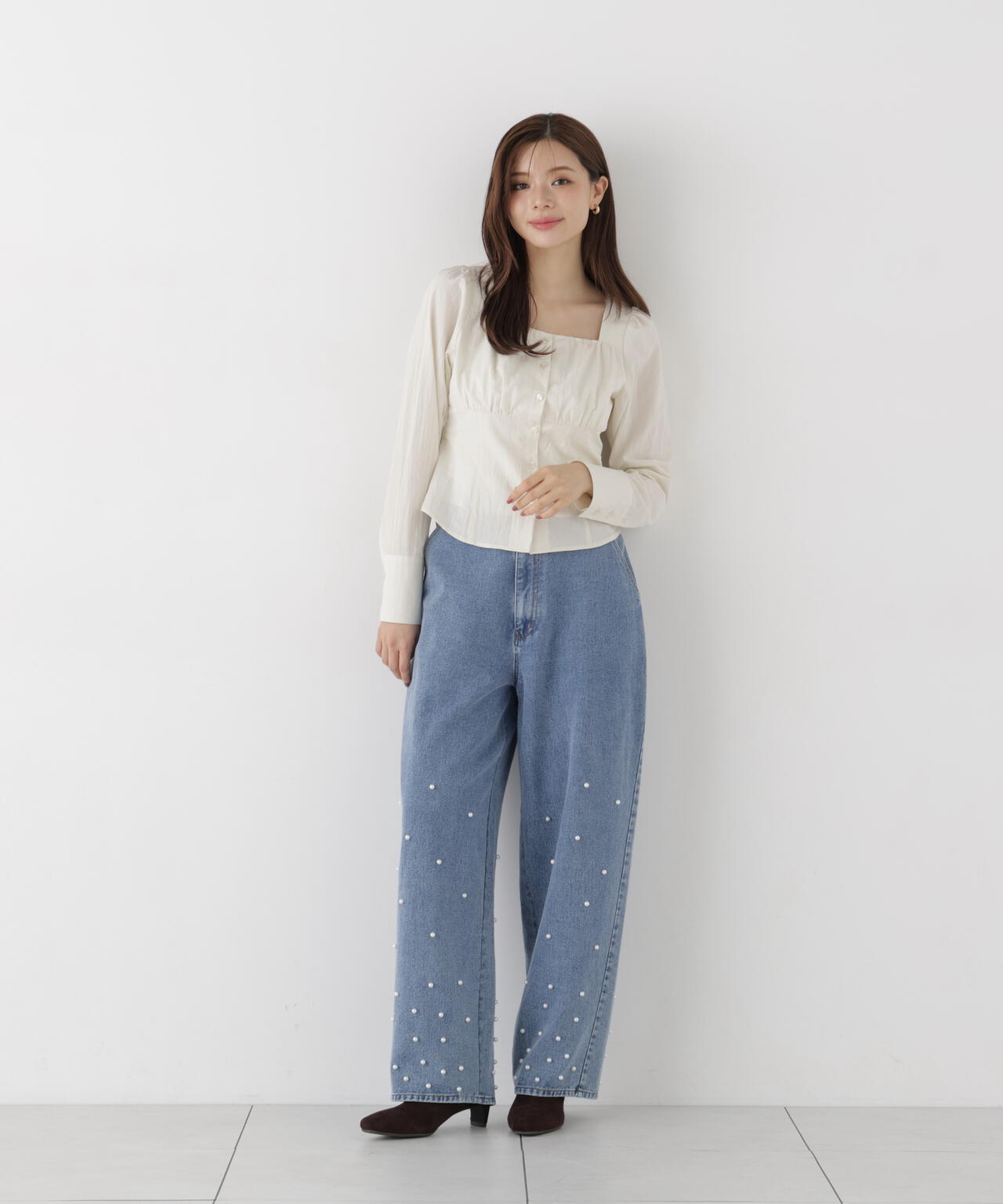 165cm 着用サイズ:FR