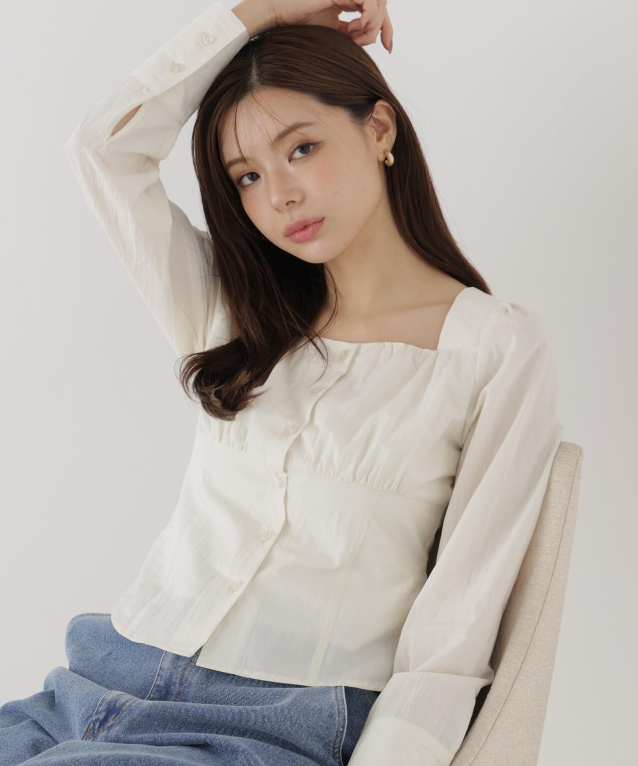 165cm 着用サイズ:FR