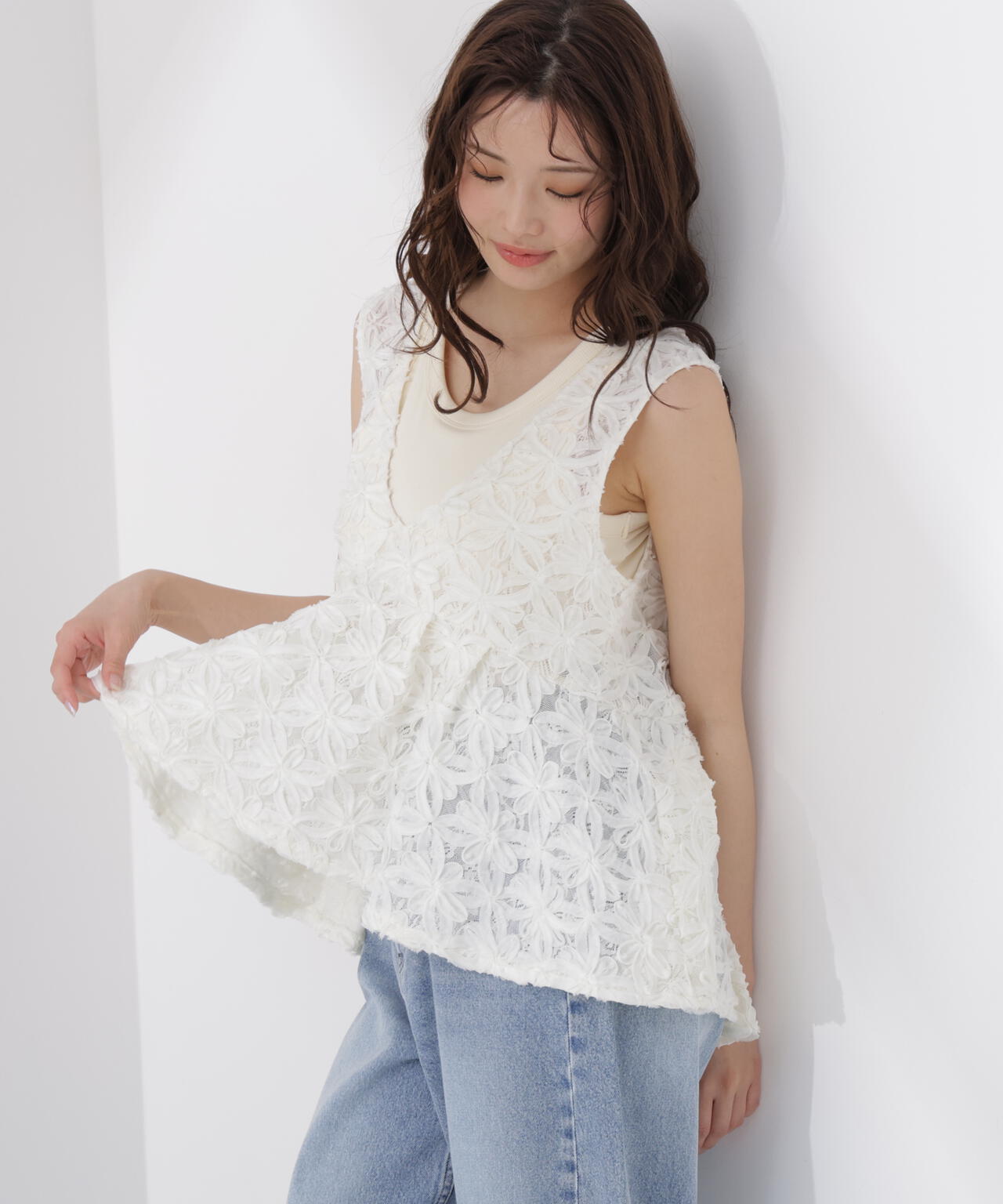 165cm 着用サイズ:FR
