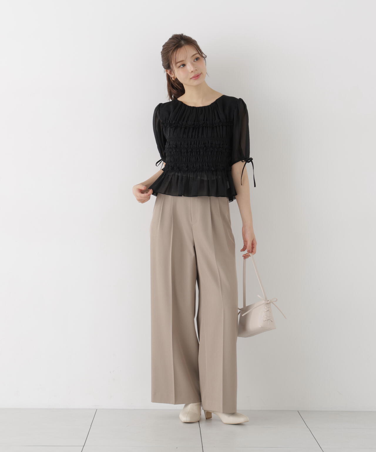 165cm 着用サイズ:FR