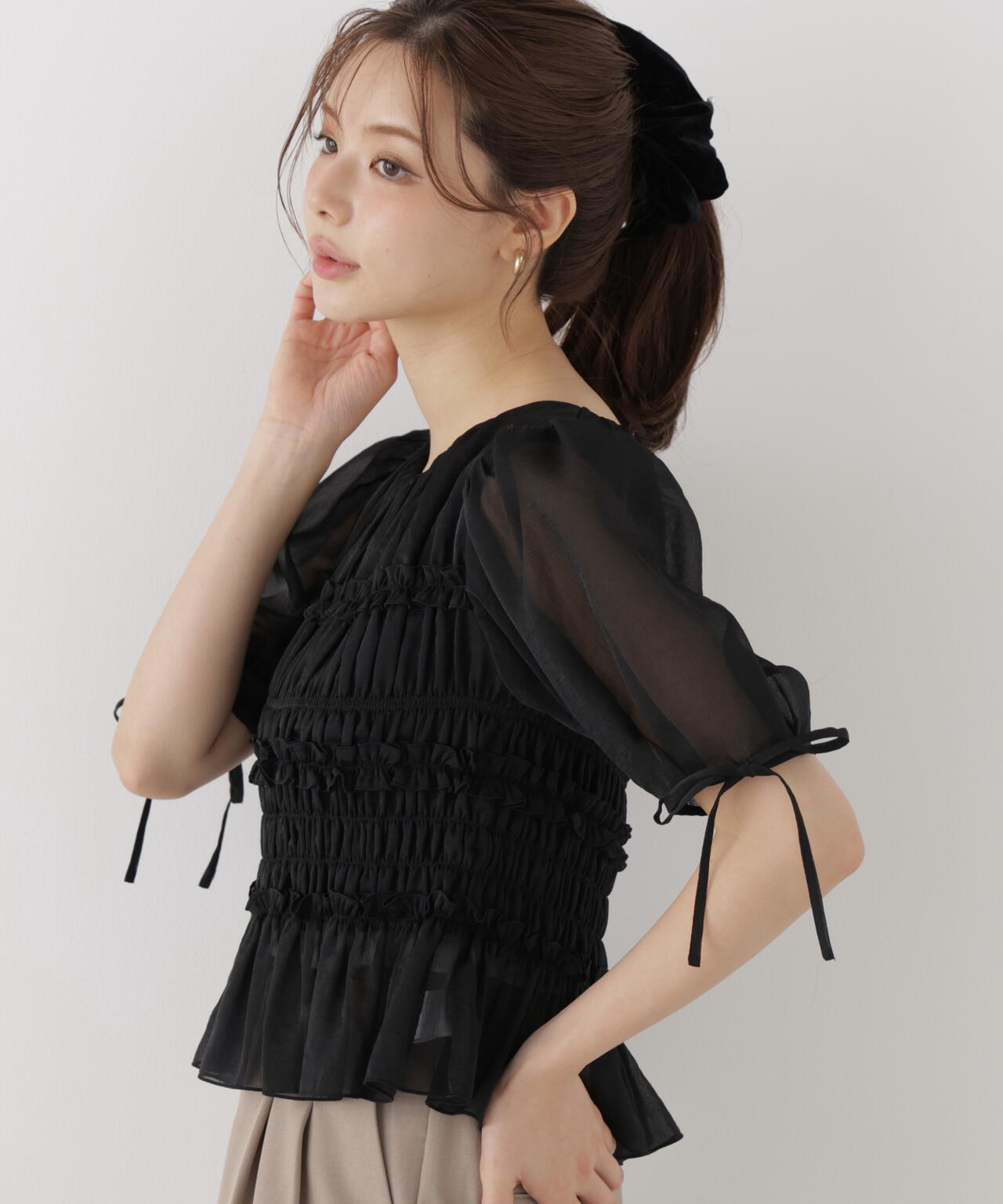 165cm 着用サイズ:FR