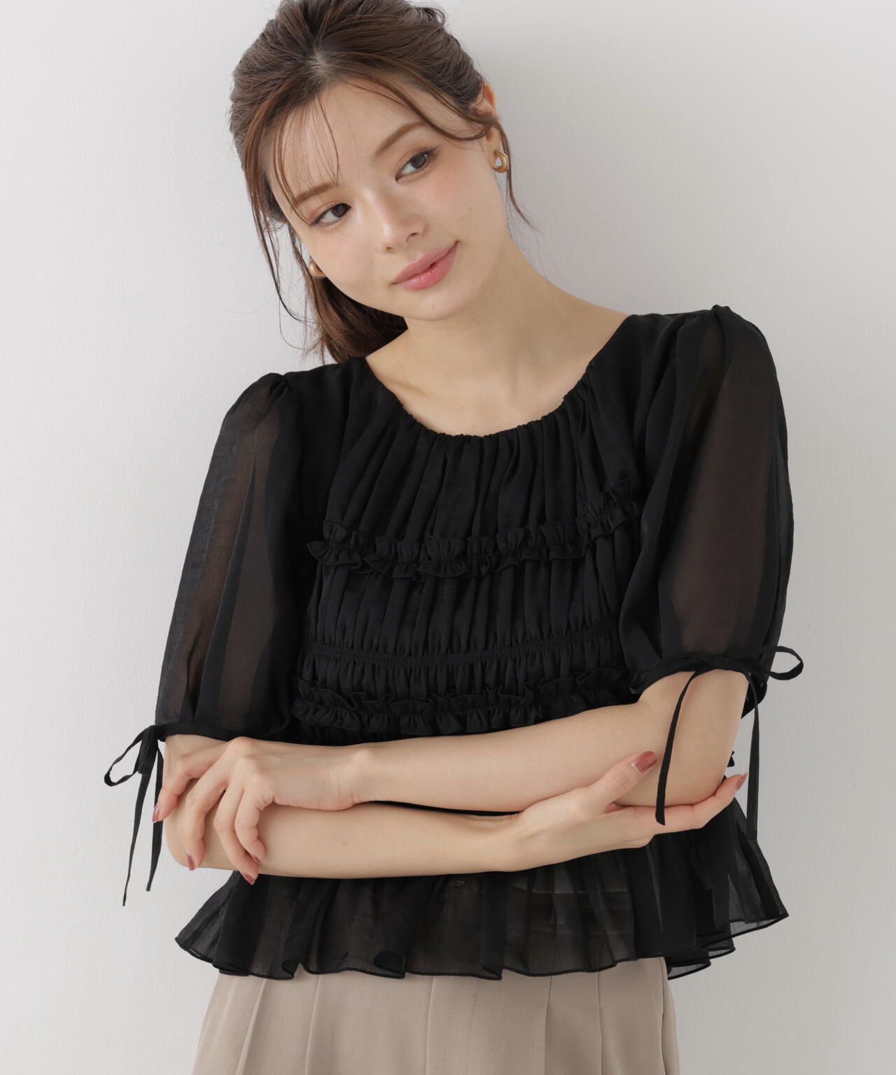 165cm 着用サイズ:FR