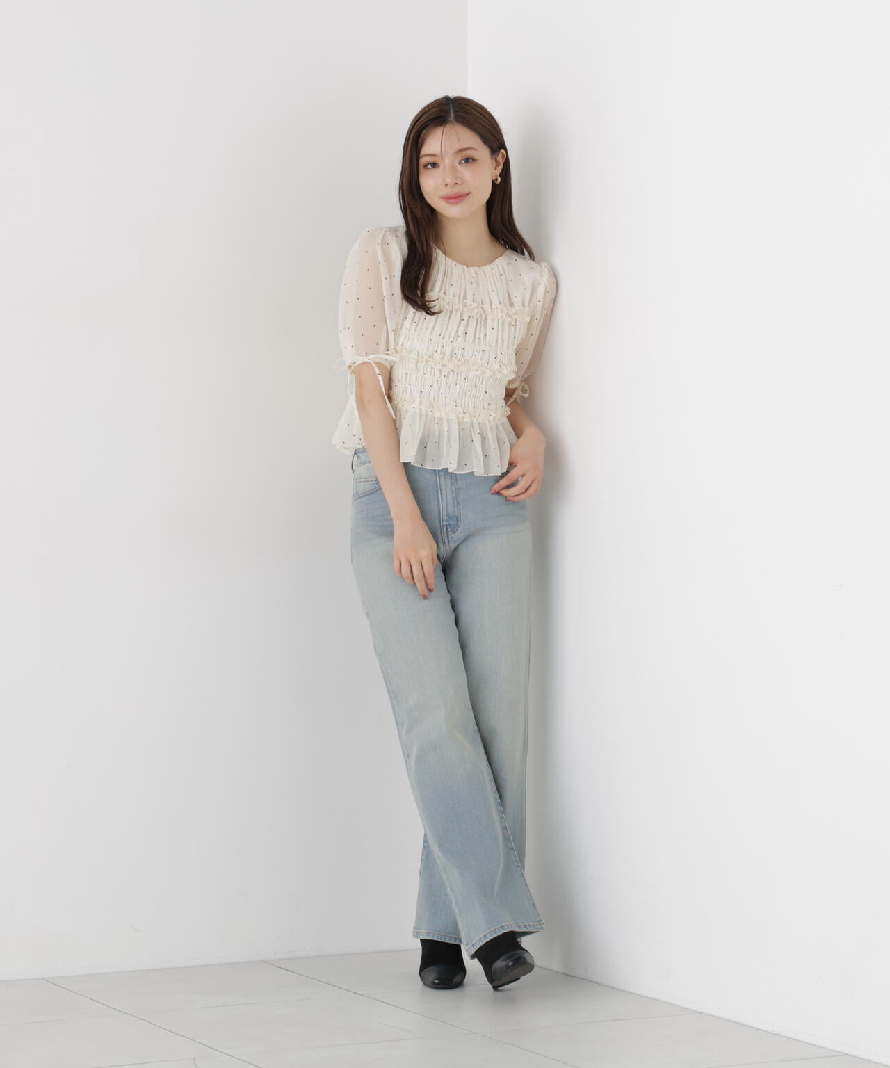 165cm 着用サイズ:FR