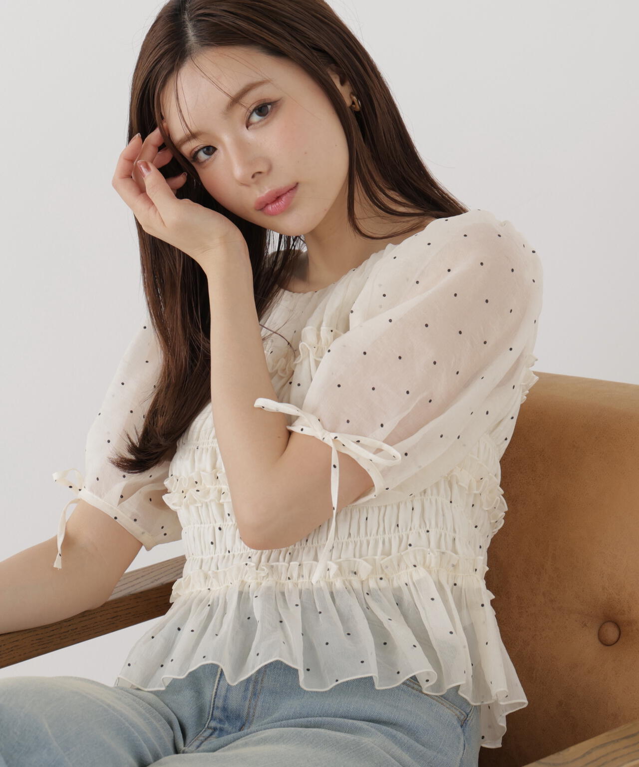 165cm 着用サイズ:FR