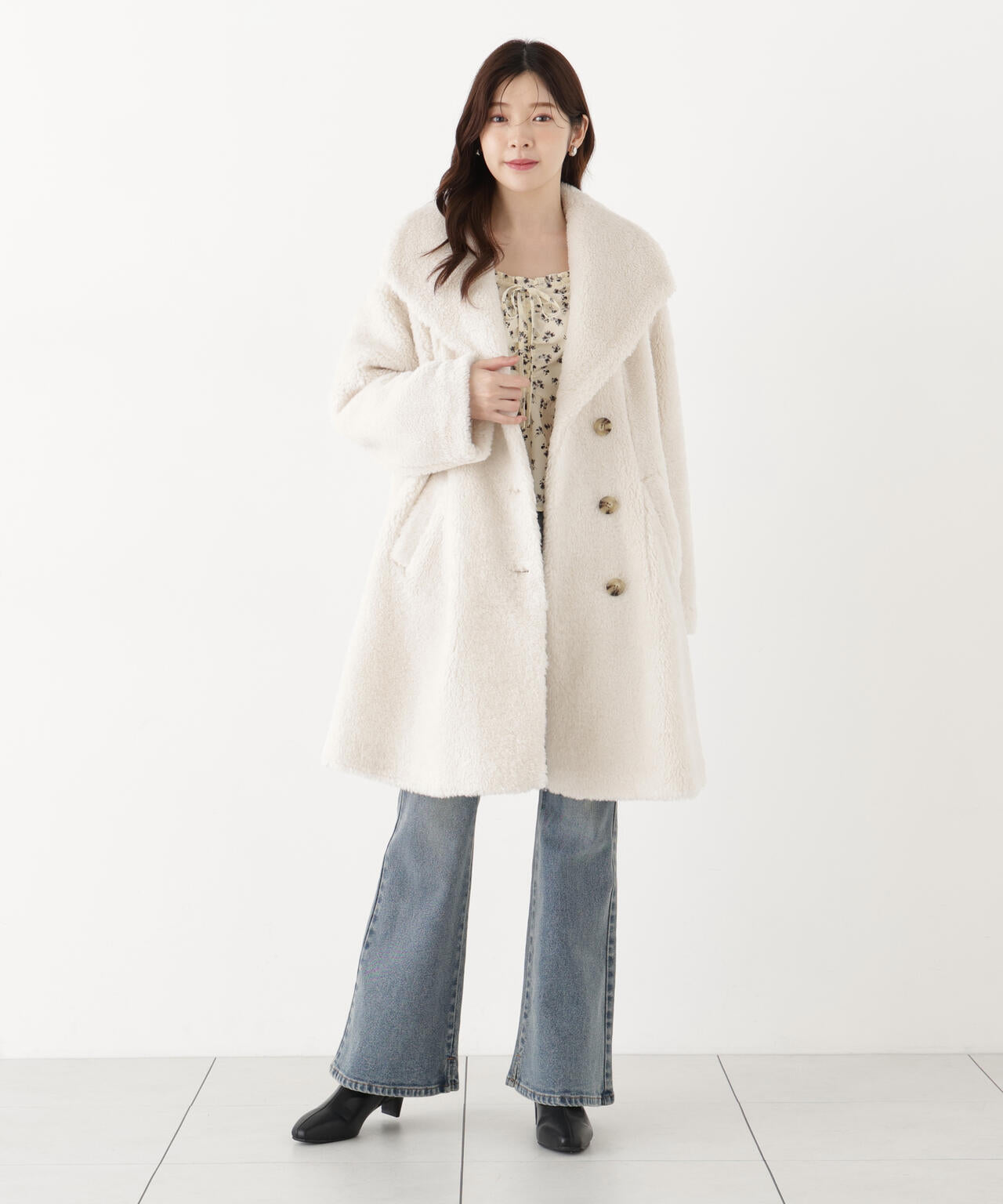165cm 着用サイズ:FR