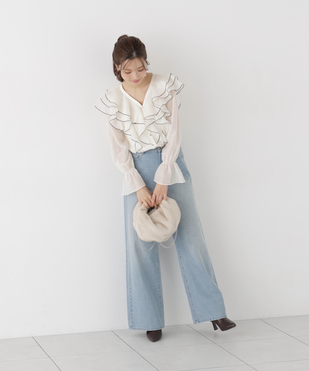 165cm 着用サイズ:FR