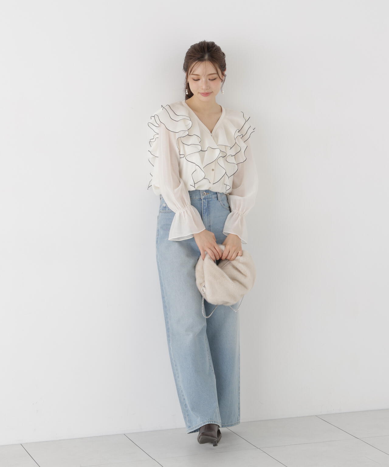 165cm 着用サイズ:FR
