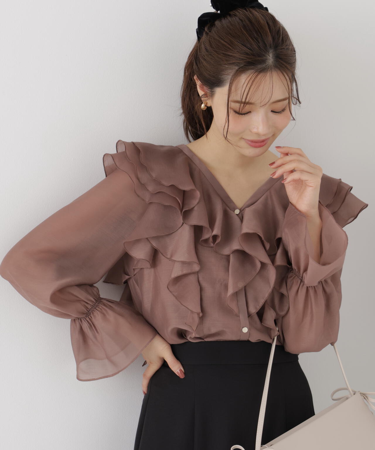 165cm 着用サイズ:FR