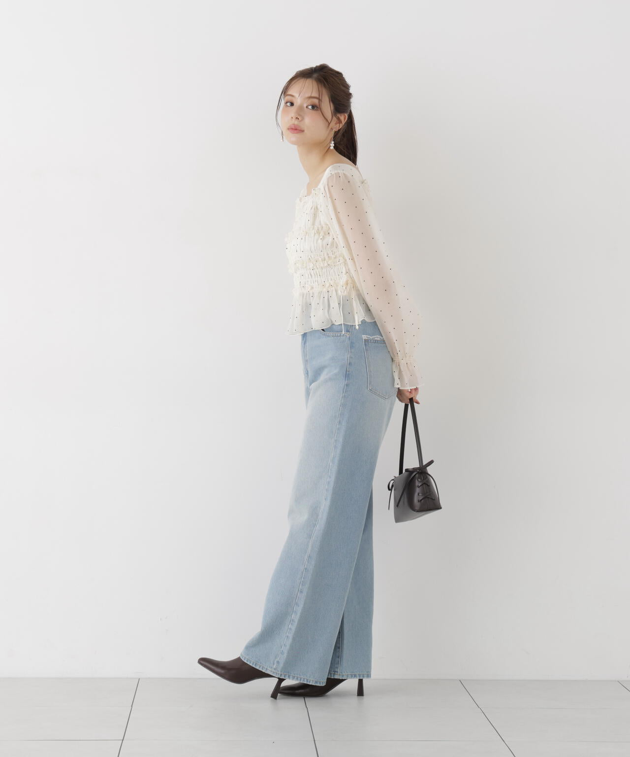 165cm 着用サイズ:FR