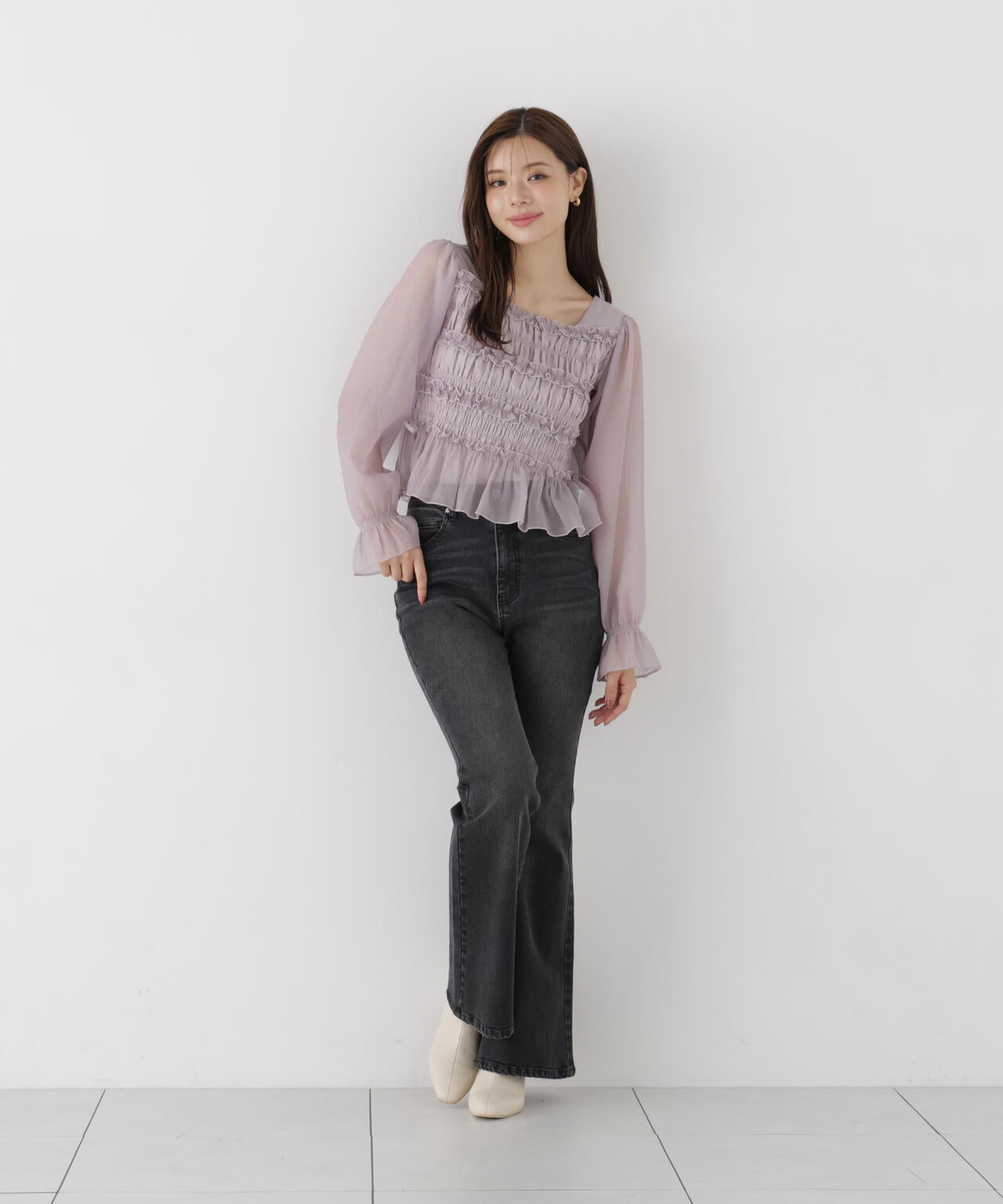 165cm 着用サイズ:FR