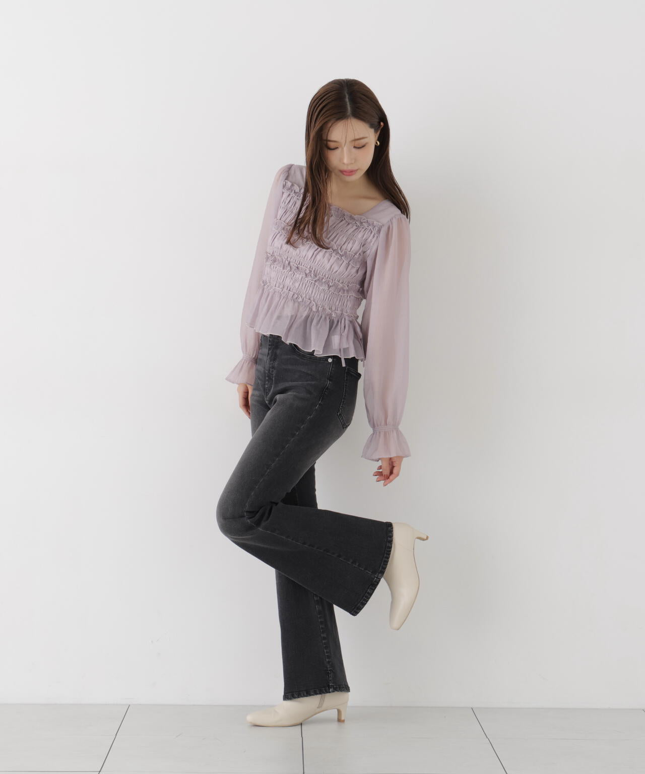 165cm 着用サイズ:FR