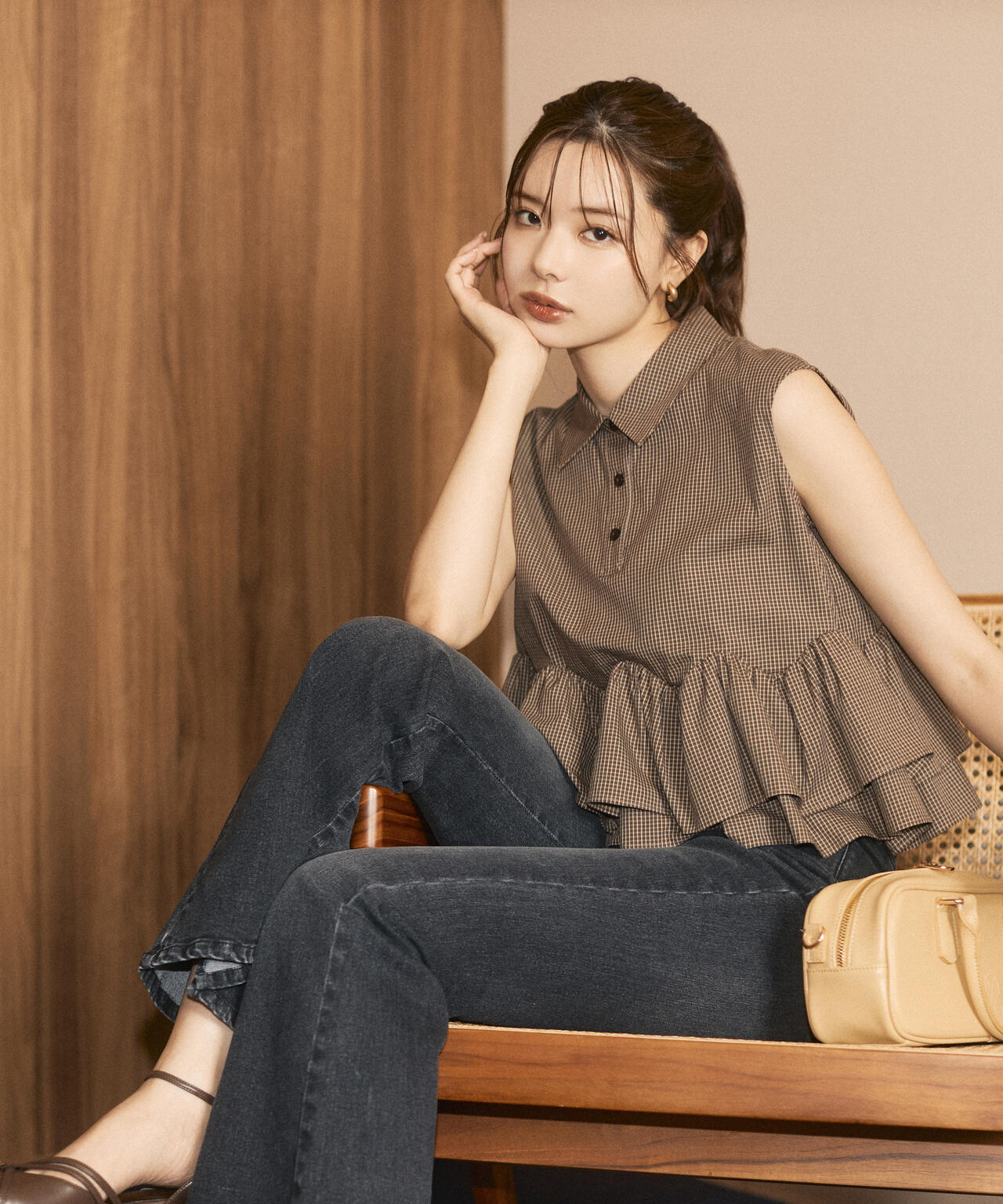 165cm 着用サイズ:FR