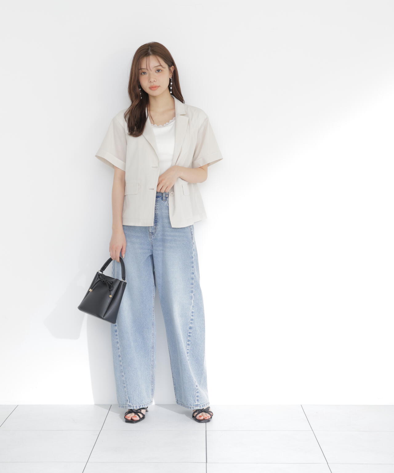 165cm 着用サイズ:FR