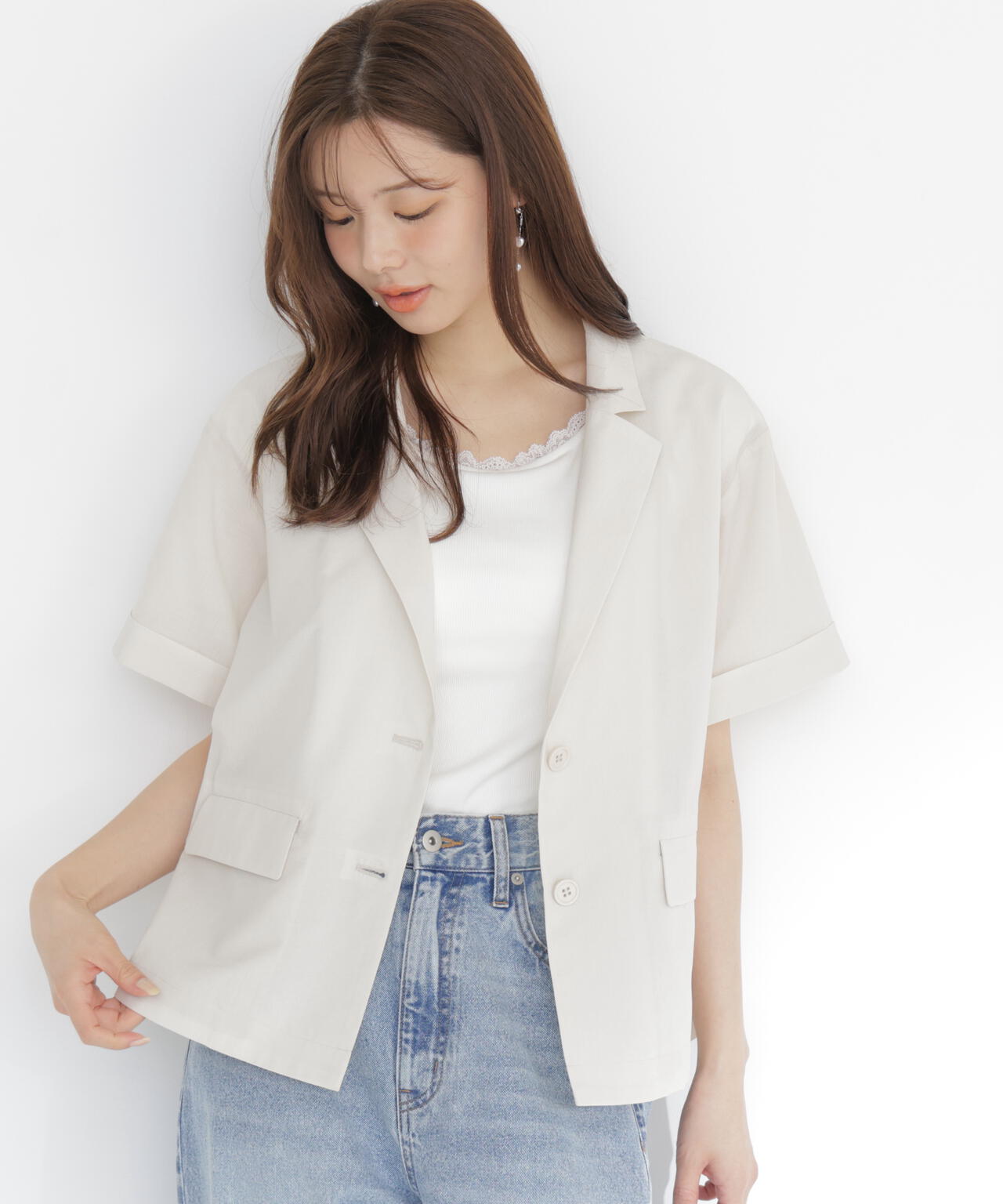 165cm 着用サイズ:FR