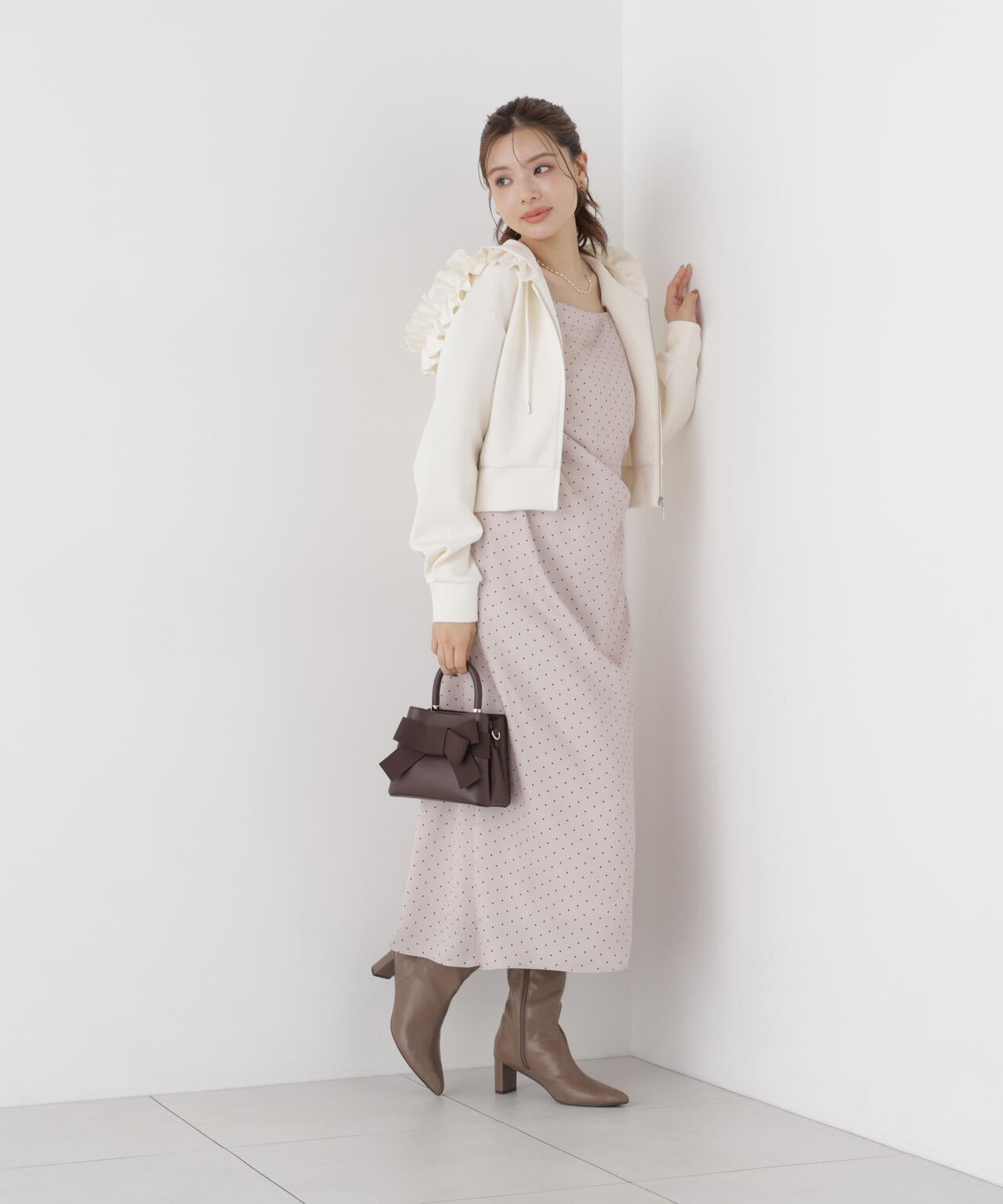 165cm 着用サイズ:FR