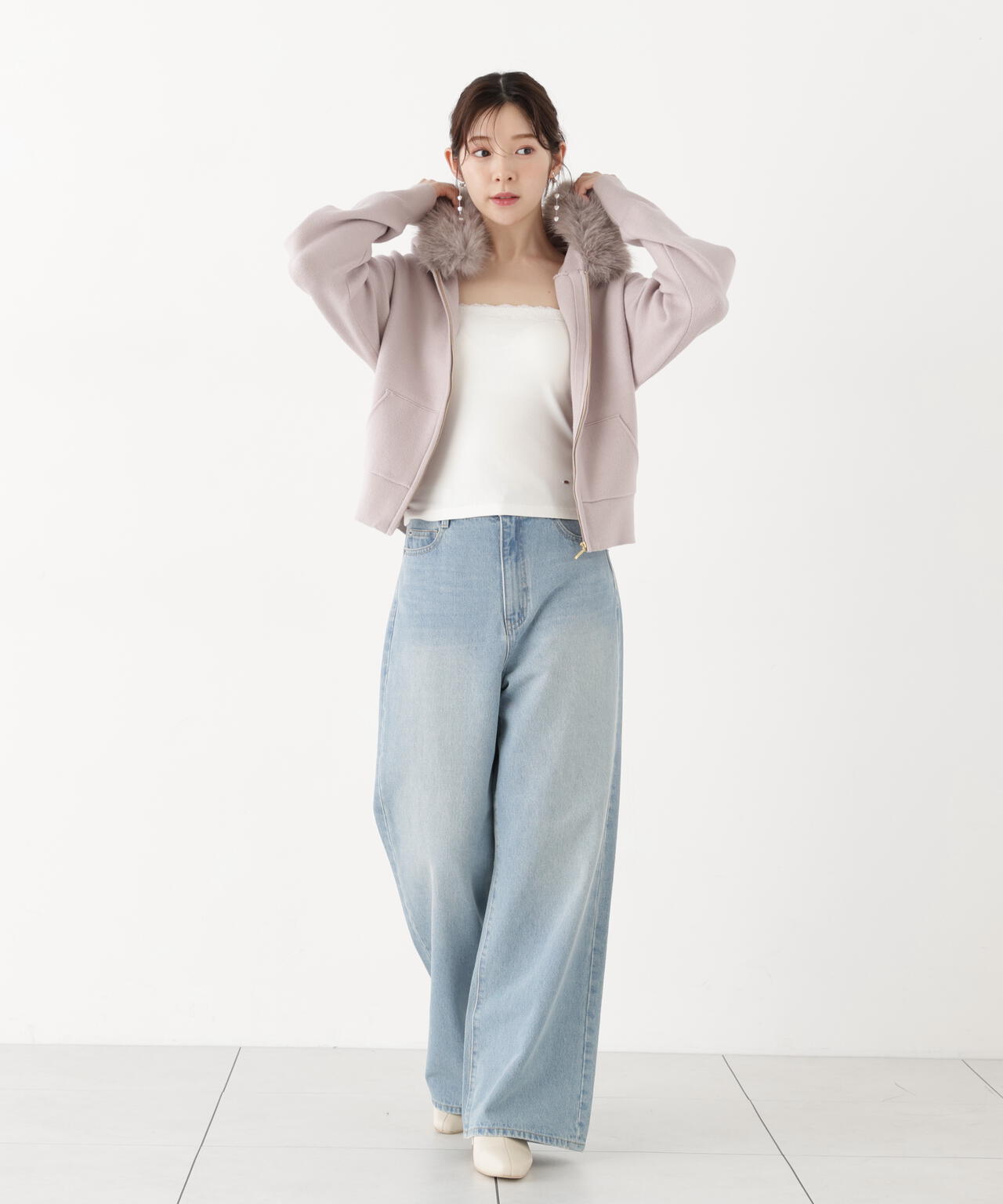 167cm 着用サイズ:FR
