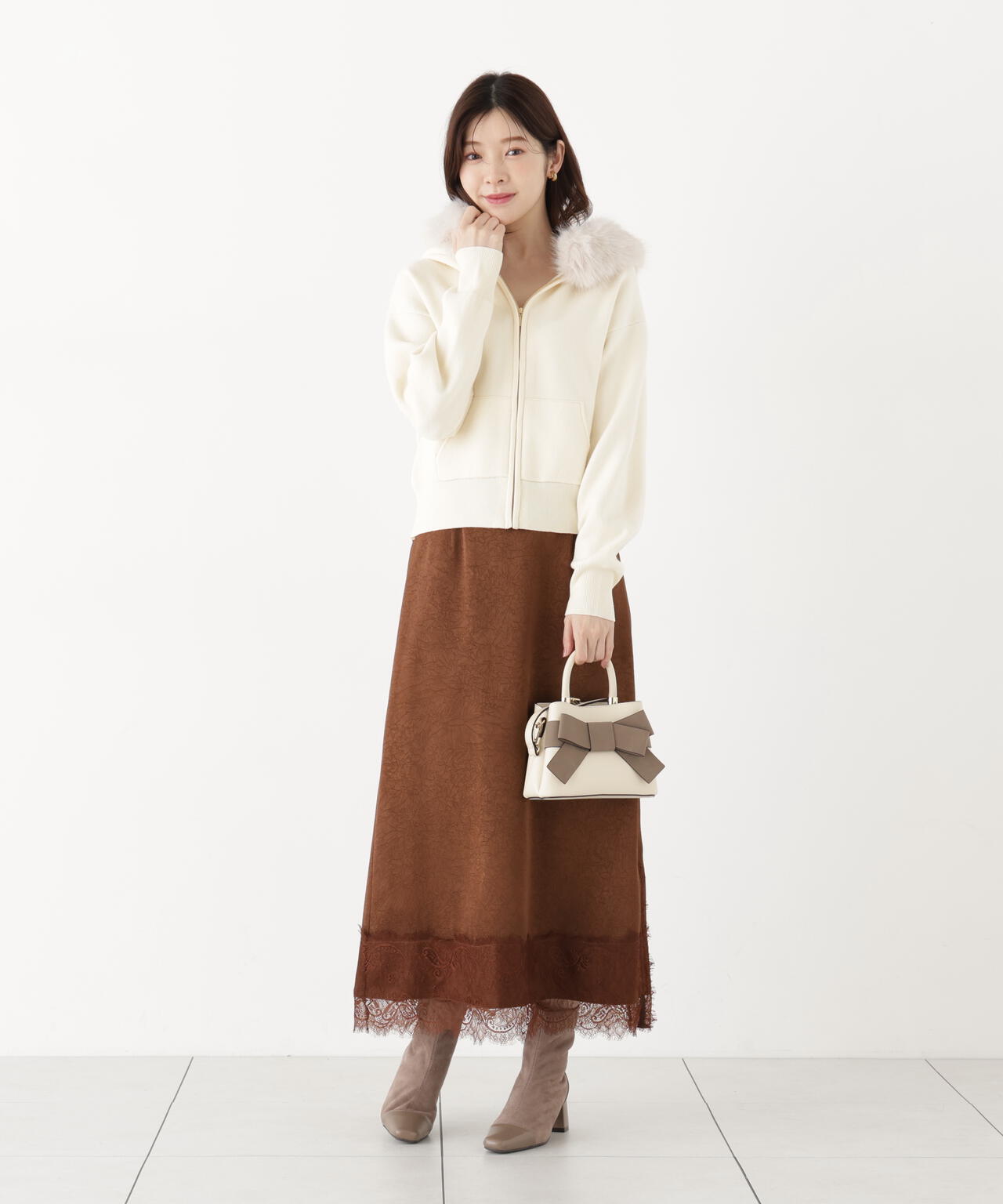 167cm 着用サイズ:FR