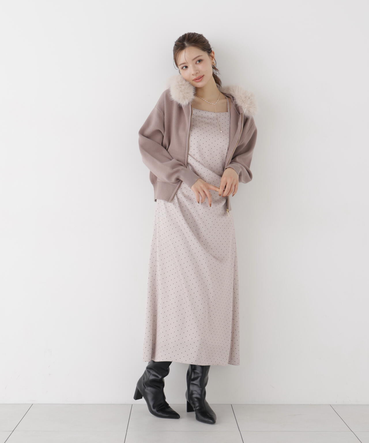 165cm 着用サイズ:FR