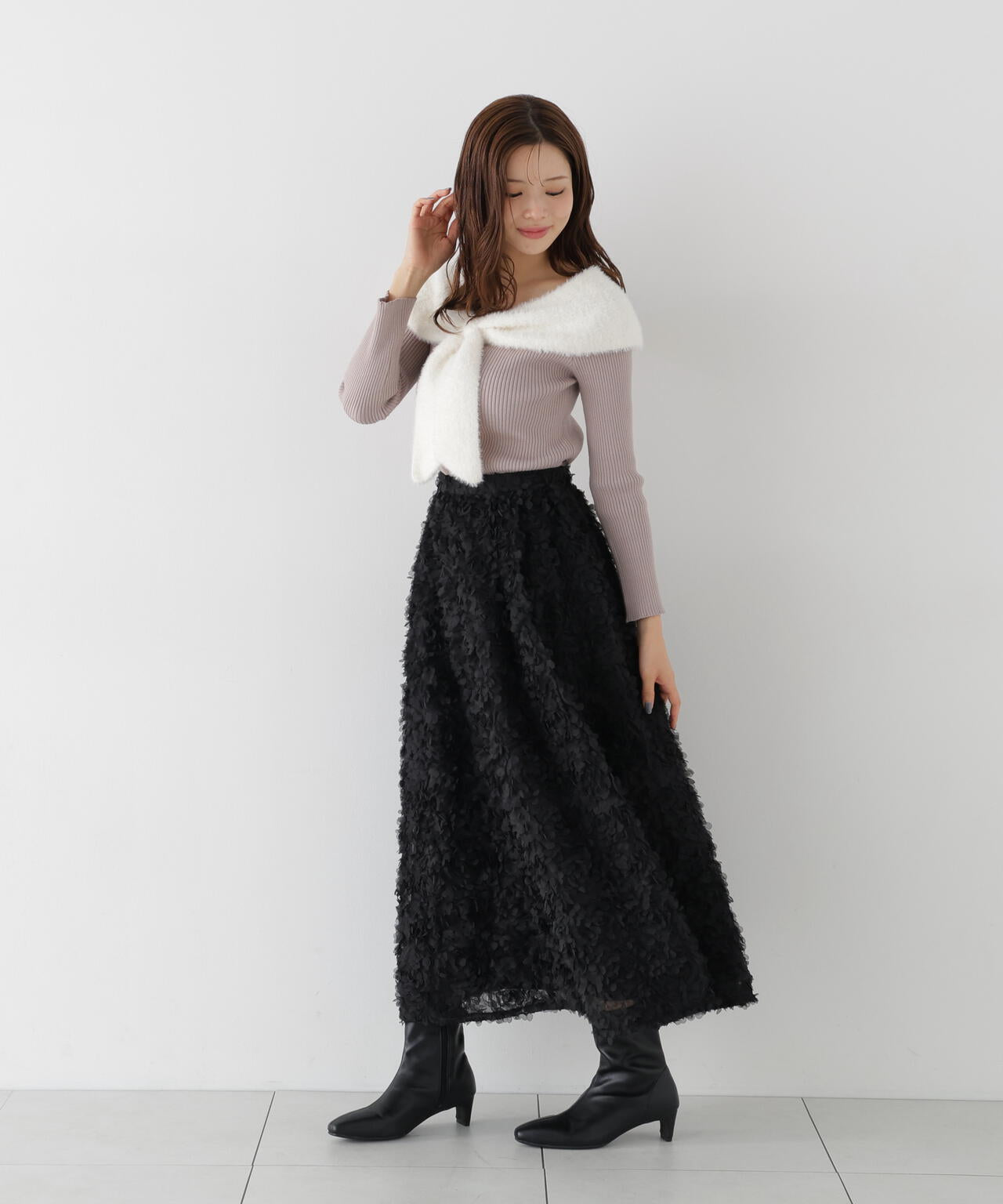 165cm 着用サイズ:FR