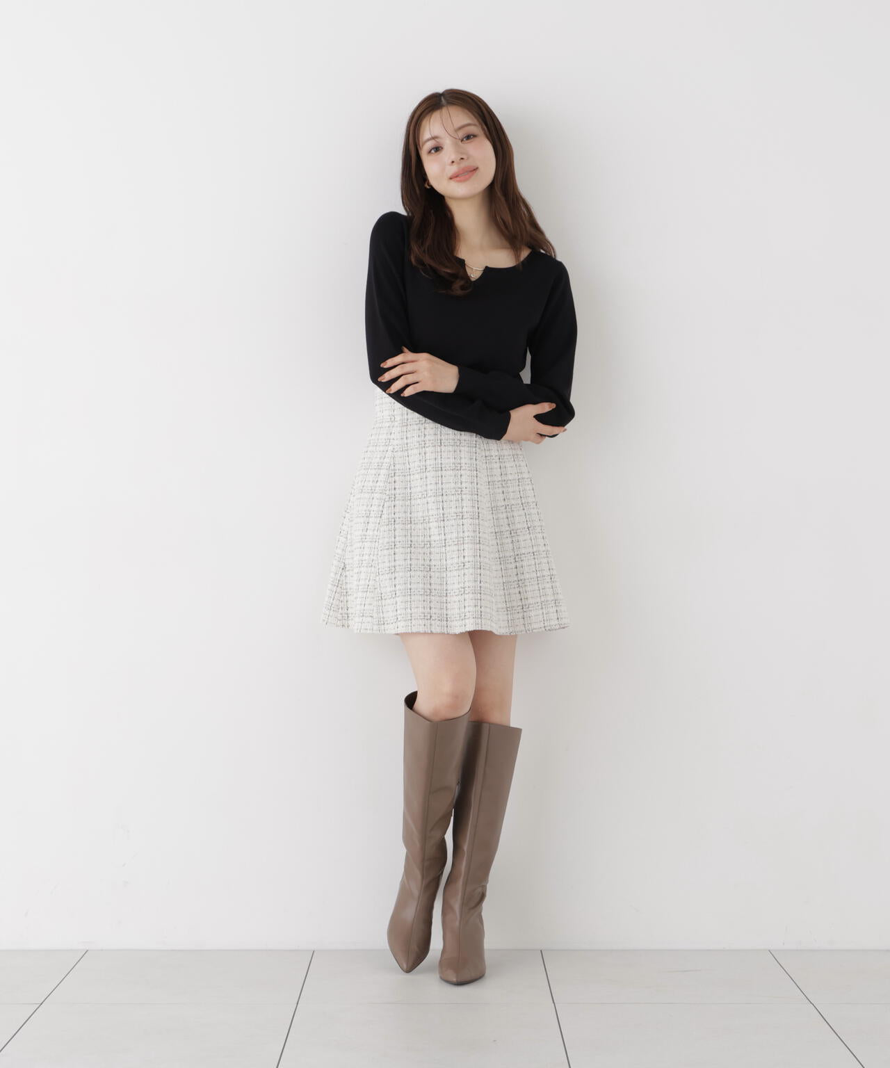 165cm 着用サイズ:FR