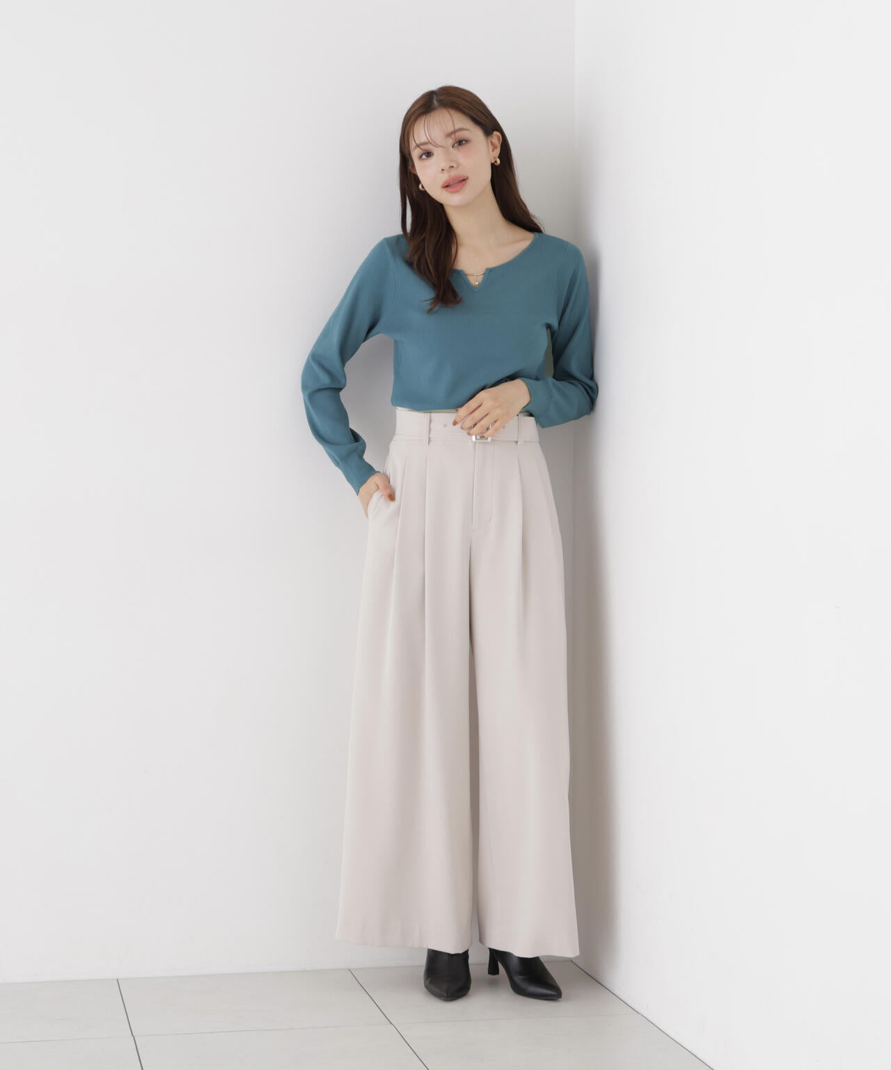 165cm 着用サイズ:FR