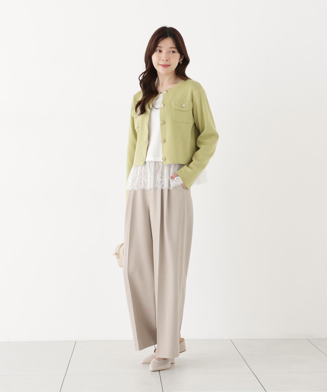 167cm 着用サイズ:FR