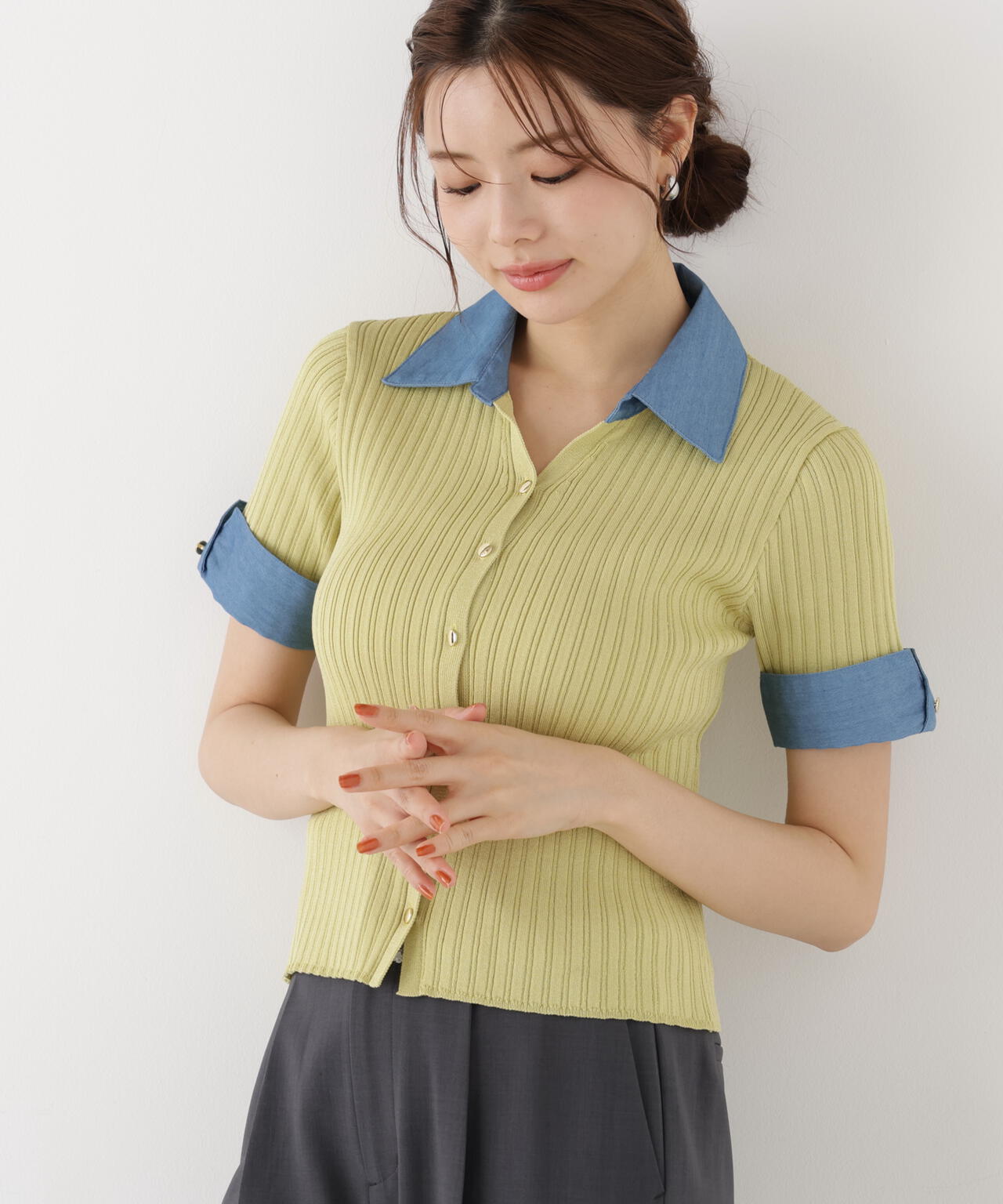 165cm 着用サイズ:FR