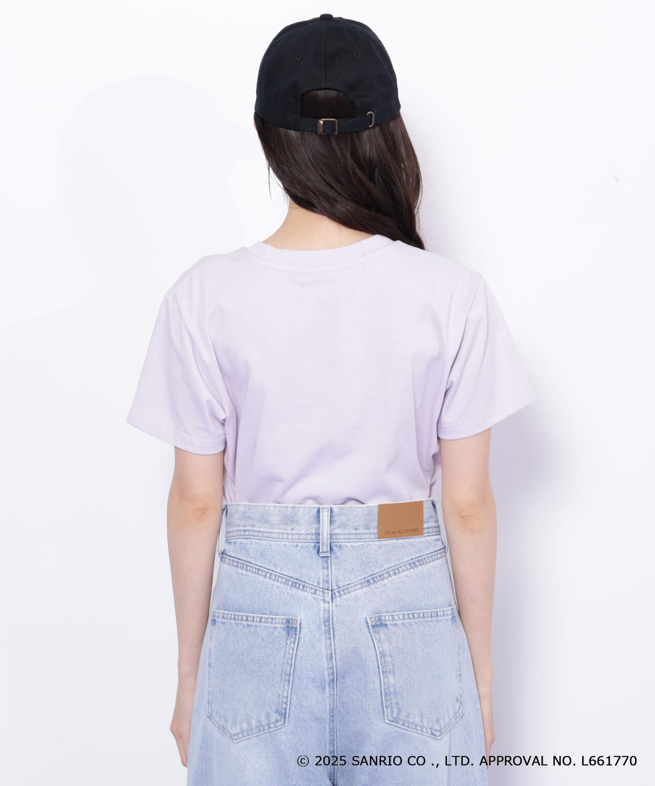 <マイメロディ&クロミコラボ>オーガニックコットン刺繍ロゴTシャツ
