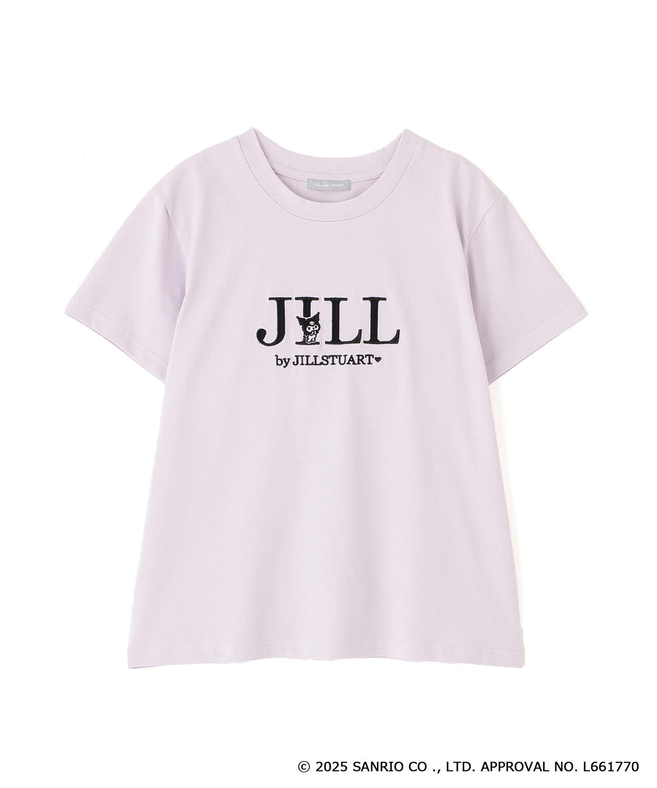 <マイメロディ&クロミコラボ>オーガニックコットン刺繍ロゴTシャツ