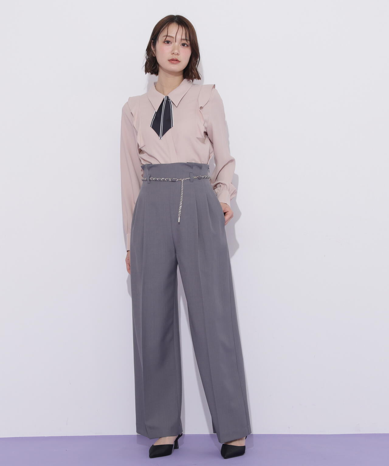 162cm 着用サイズ:FR