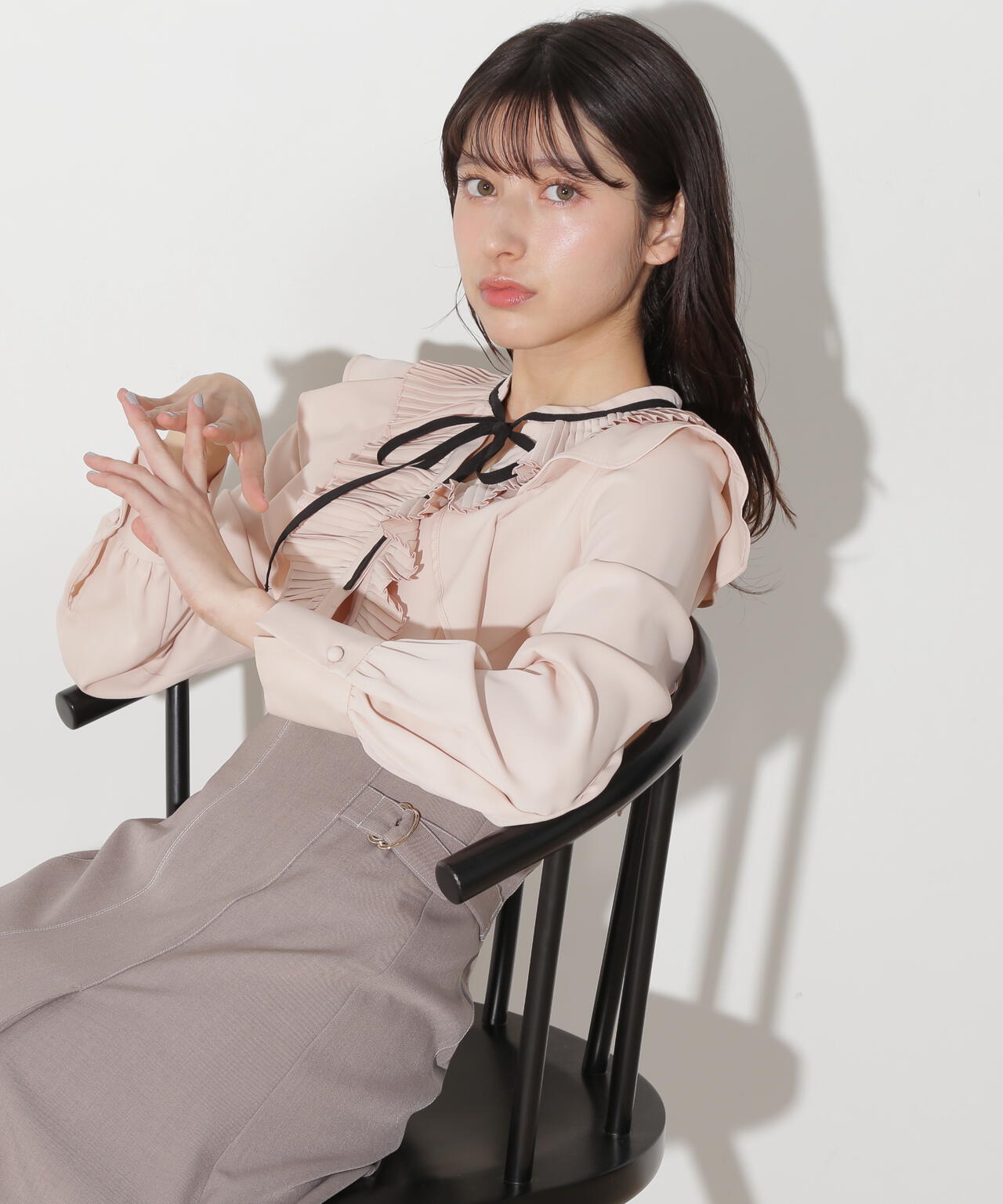 161cm 着用サイズ:FR