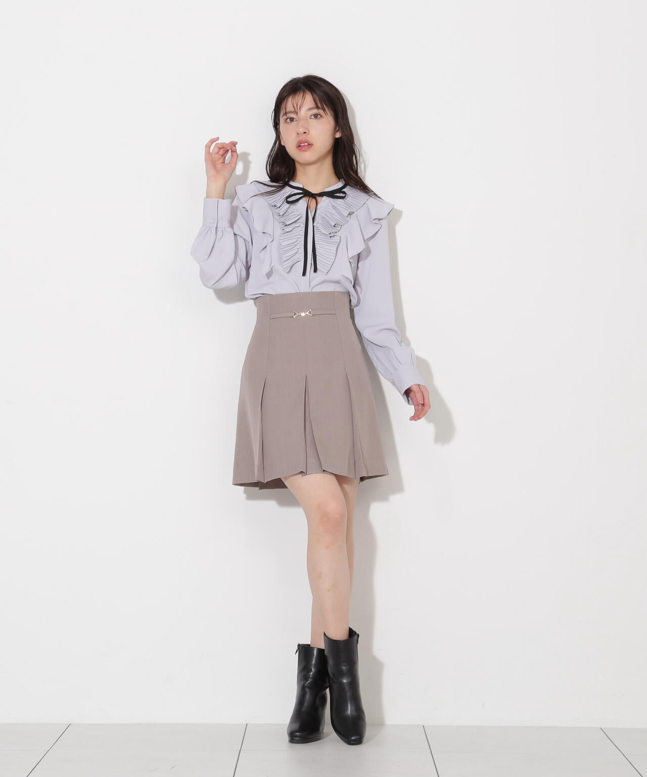 161cm 着用サイズ:FR