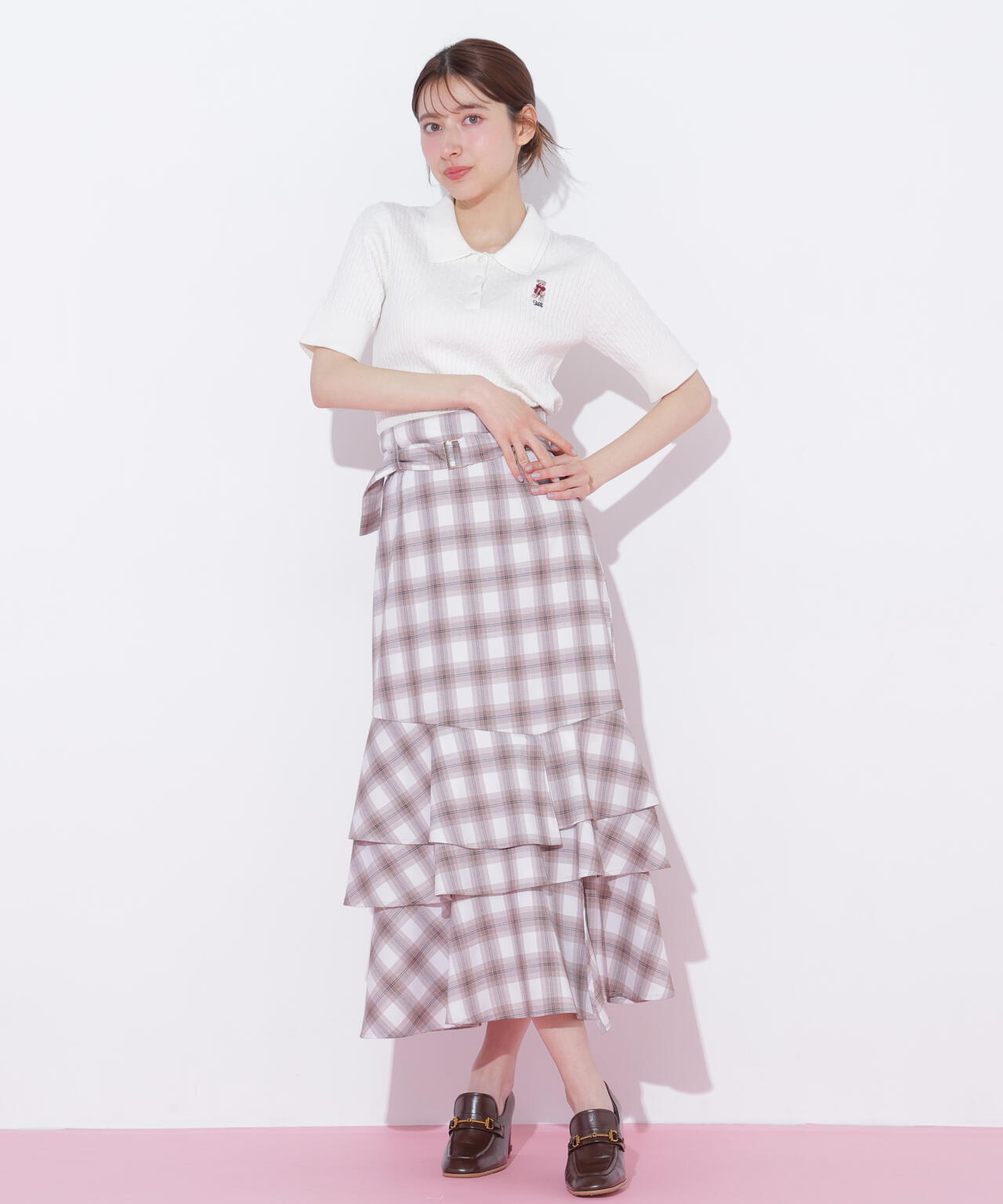 161cm 着用サイズ:FR