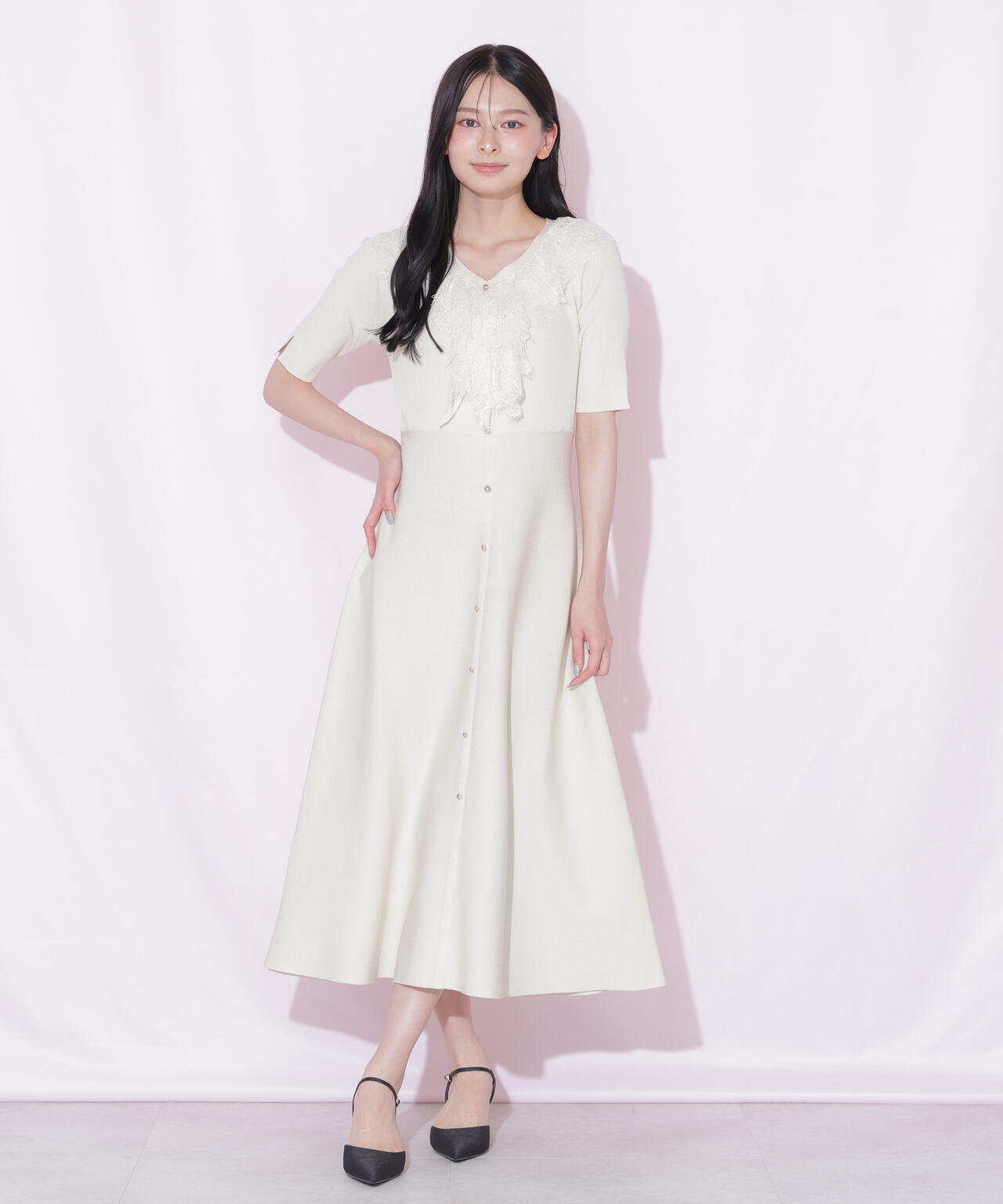 162cm 着用サイズ:FR