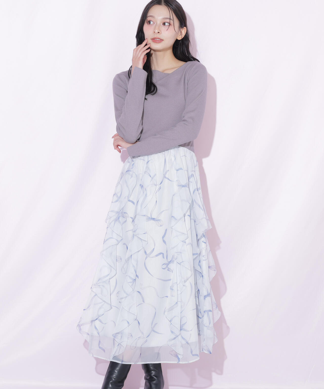162cm 着用サイズ:FR